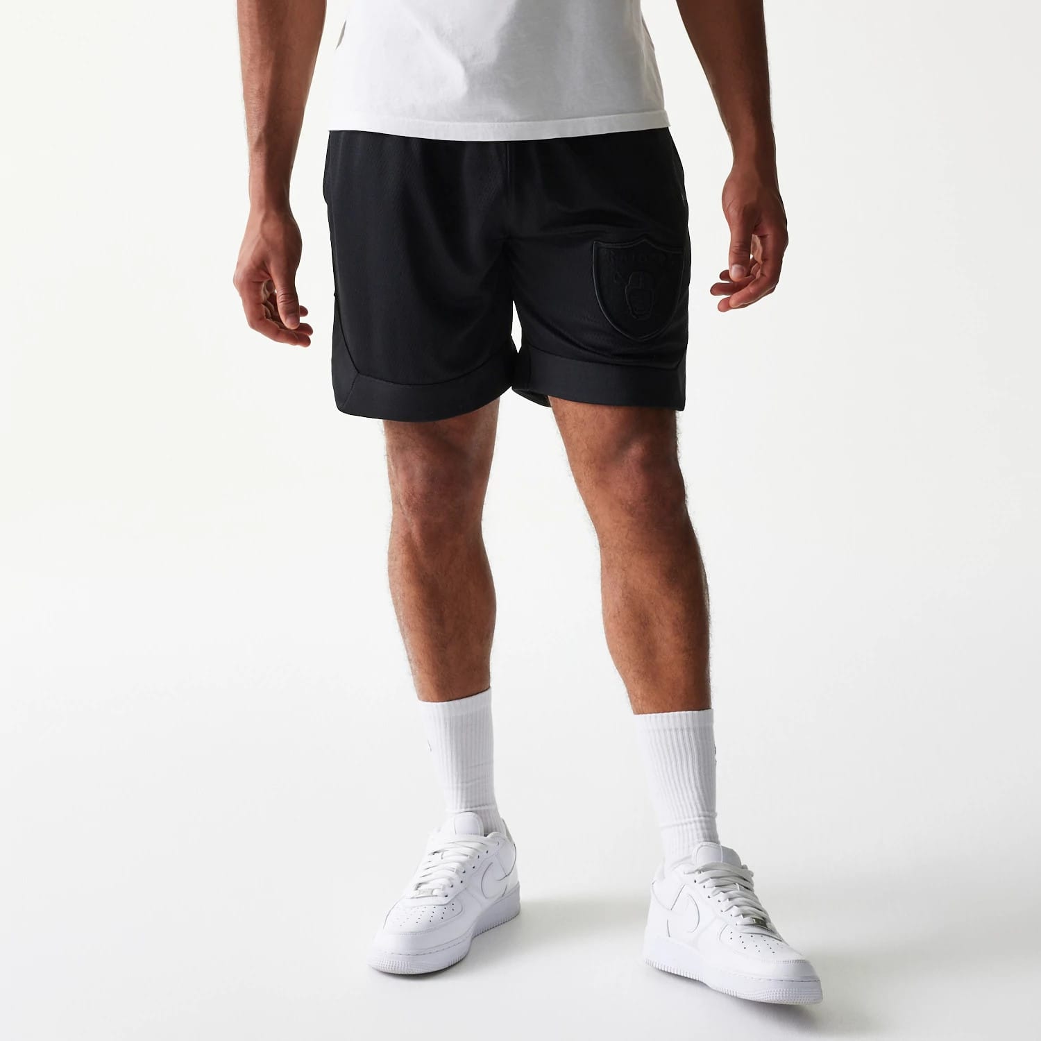 Las Vegas Raiders Tonal Pack Black Shorts-kentox