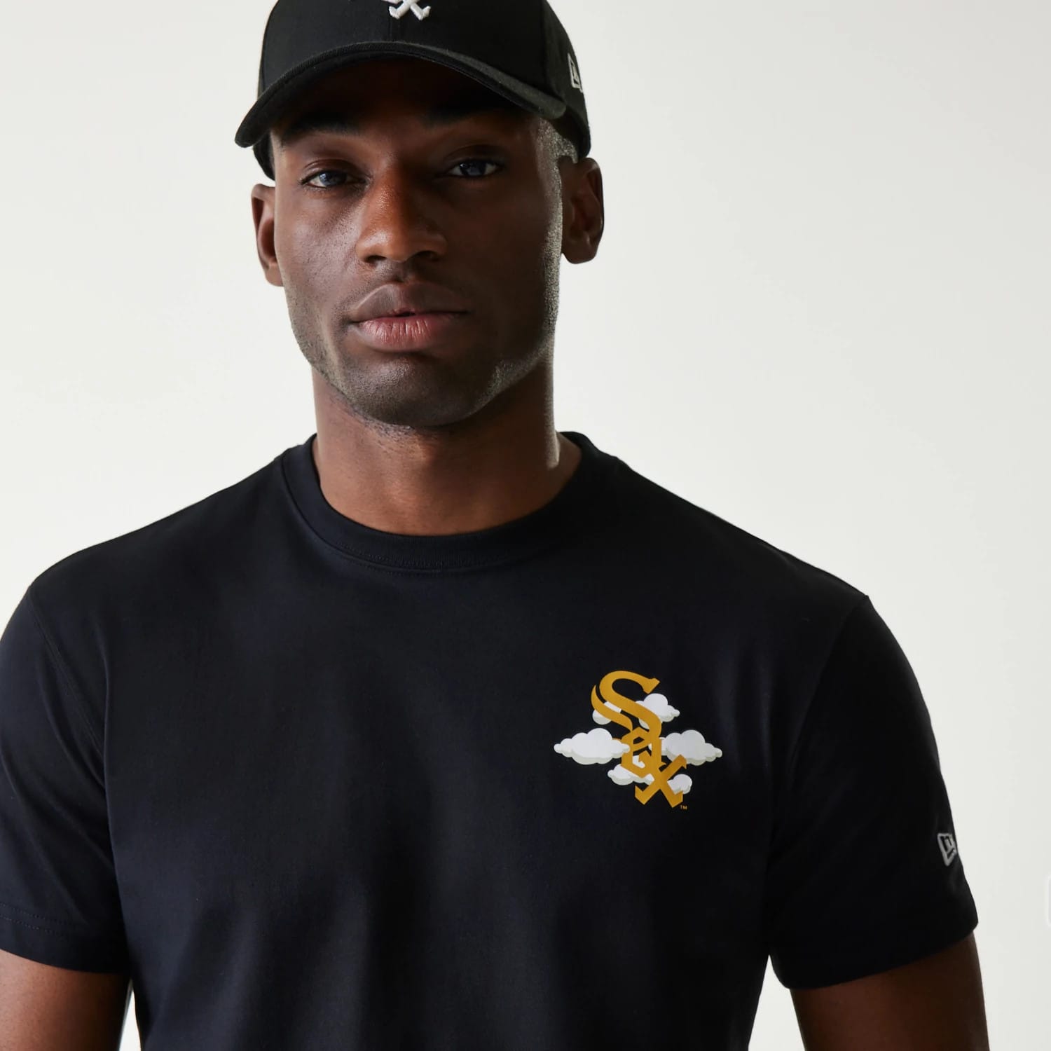 Chicago White Sox MLB 59FIFTY Pack Cloud Black T-Shirt-kentox