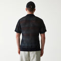 New Era Japan Mesh Black Polo T-Shirt-kentox
