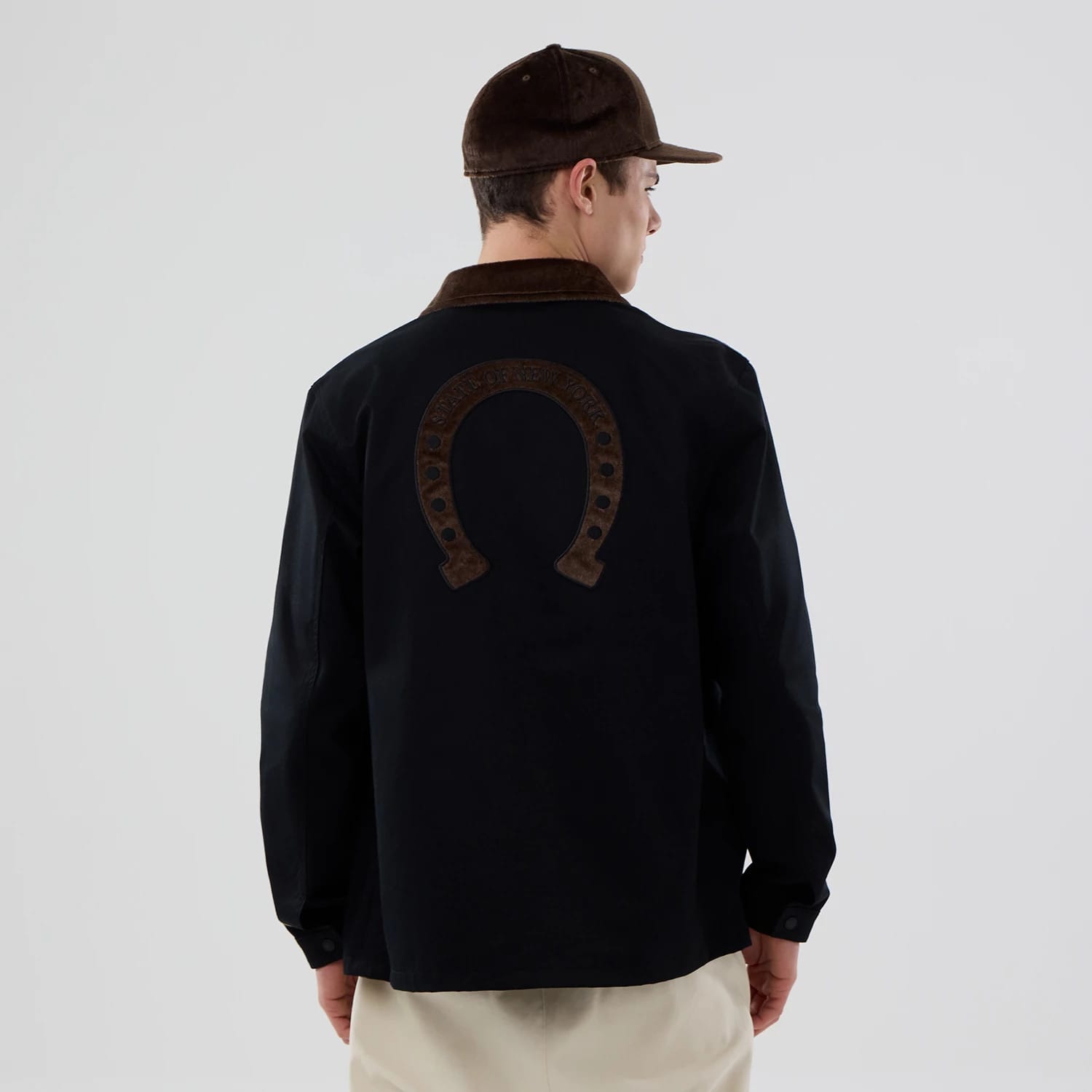 New Era Year Of The Horse Black Jacket-kentox