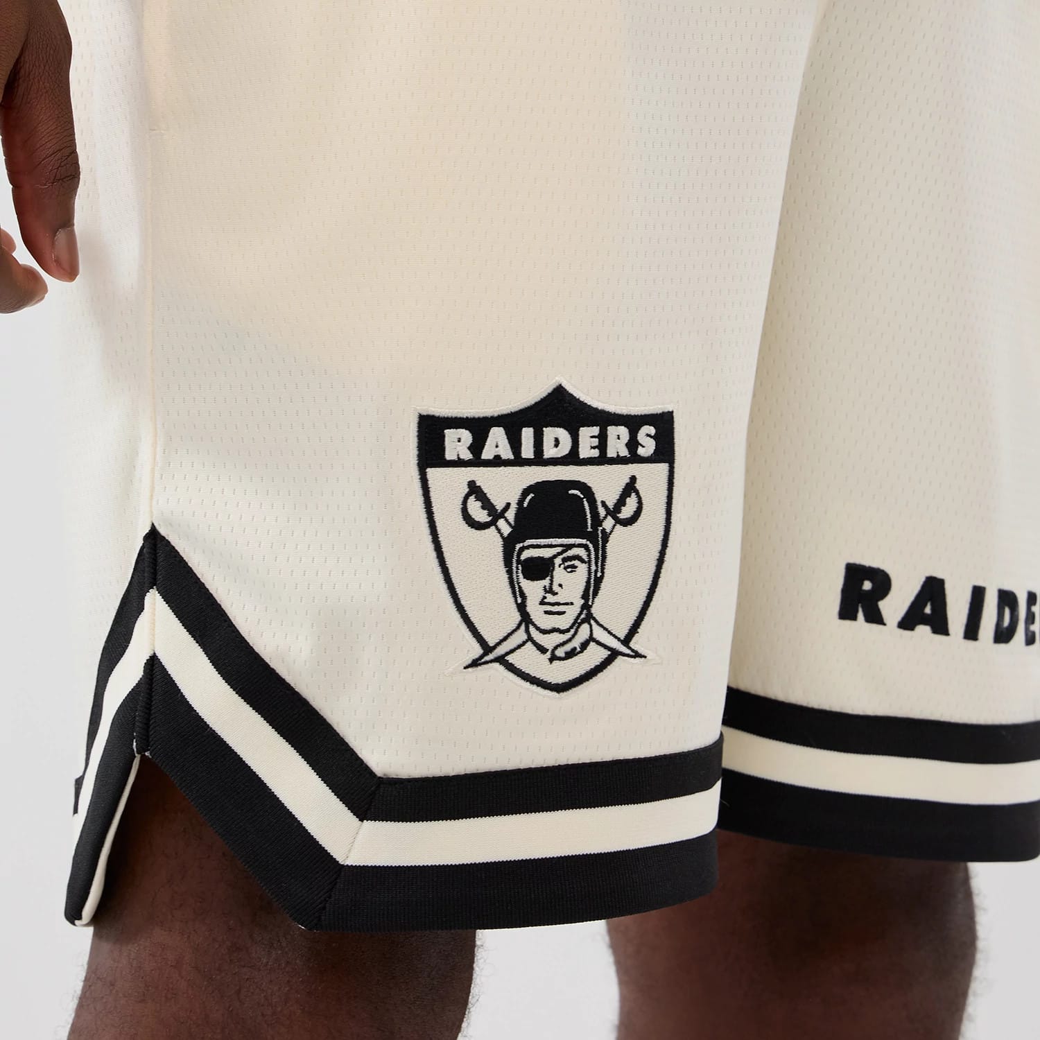 Las Vegas Raiders NFL Historic Cream Shorts-kentox