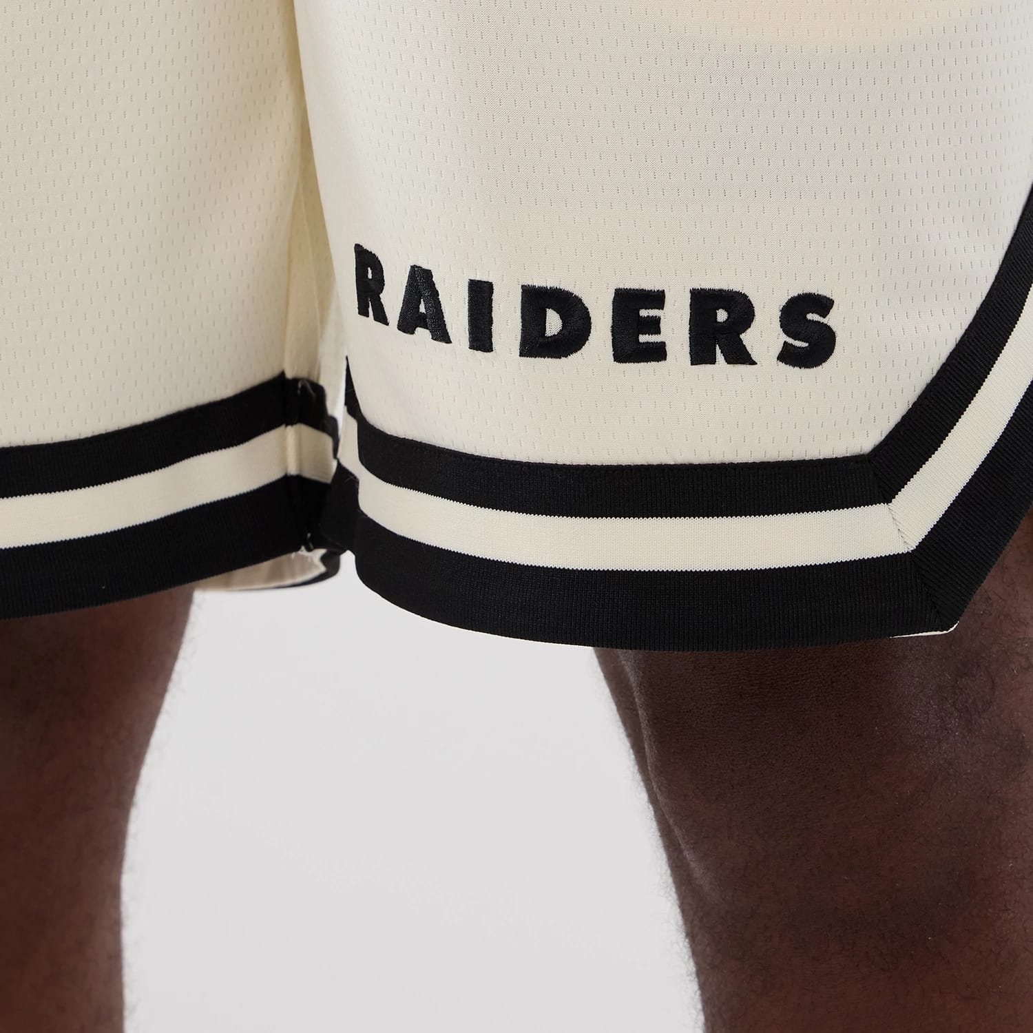 Las Vegas Raiders NFL Historic Cream Shorts-kentox