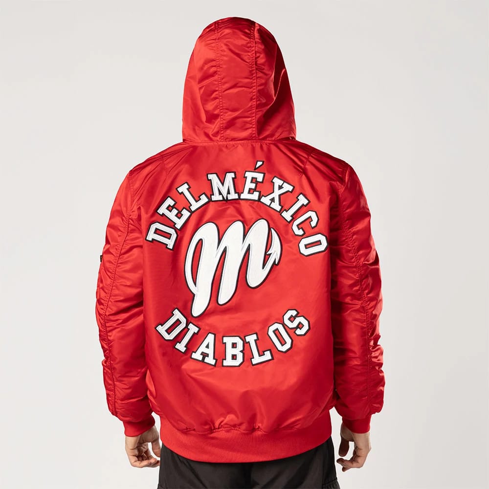 Mexico Diablos LMB X Alpha Red Jacket-kentox