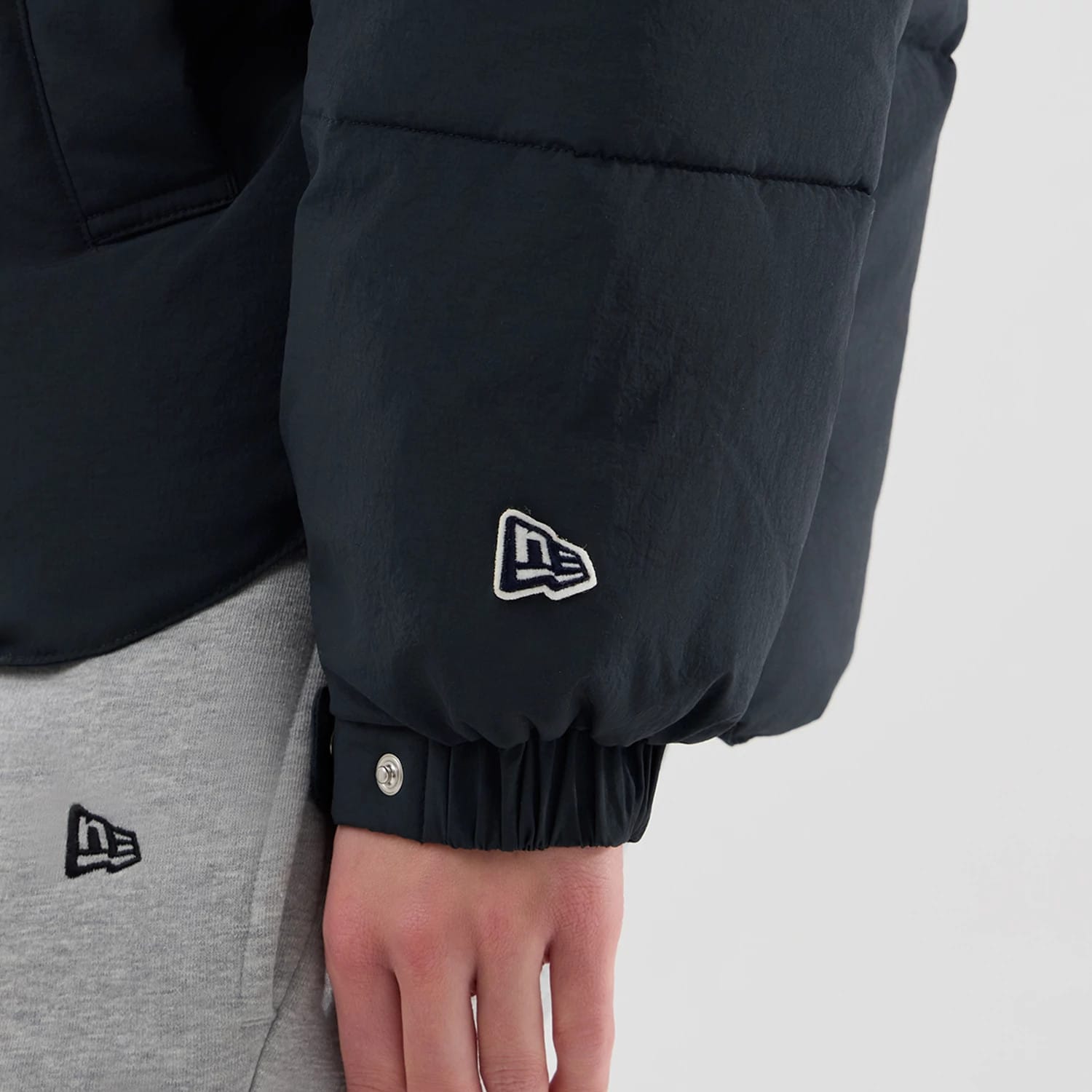 New Era Organic Boa Neck Navy Jacket-kentox