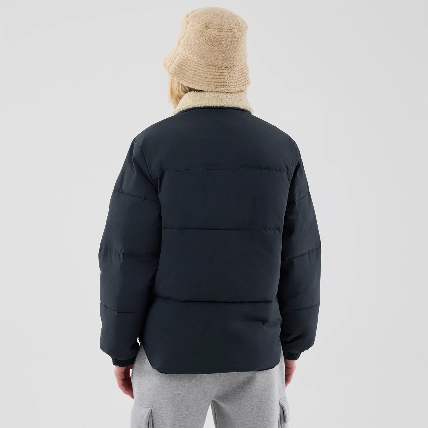 New Era Organic Boa Neck Navy Jacket-kentox