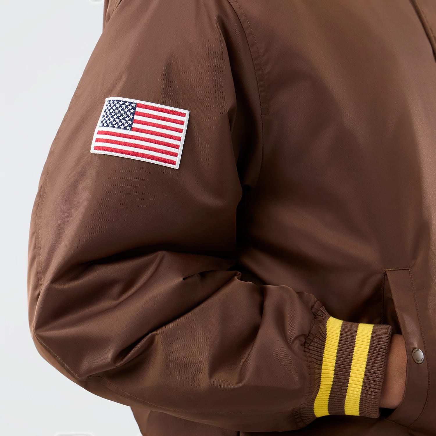San Diego Padres MLB Authentic Dark Brown Stadium Jacket-kentox