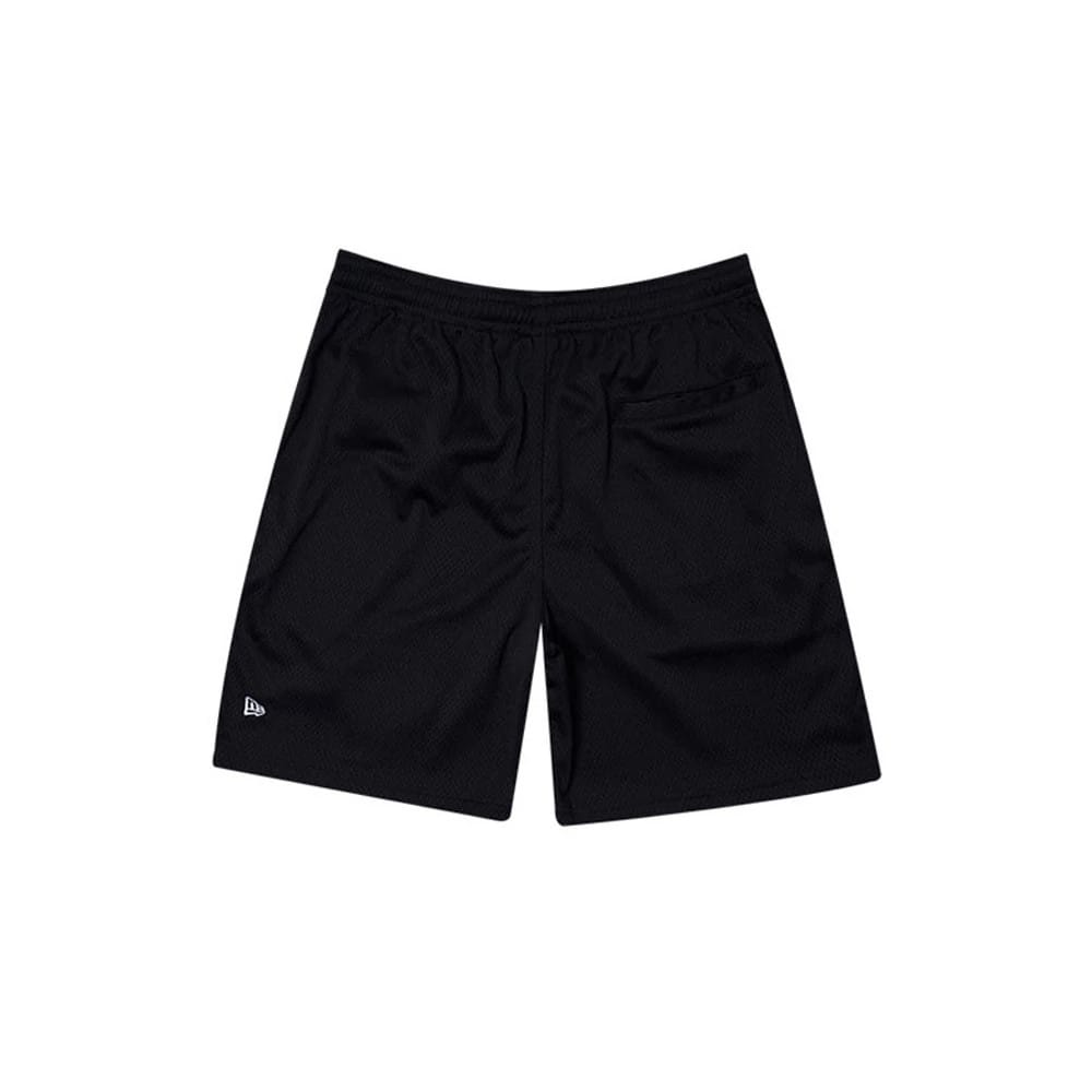 Chicago Bulls NBA Mesh Black Oversized Shorts-kentox