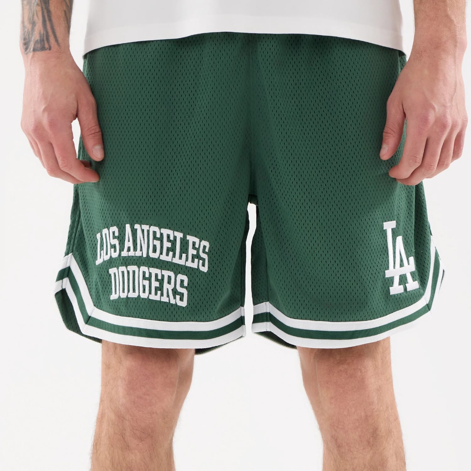 LA Dodgers MLB Comfort Dark Green Oversized Shorts-kentox
