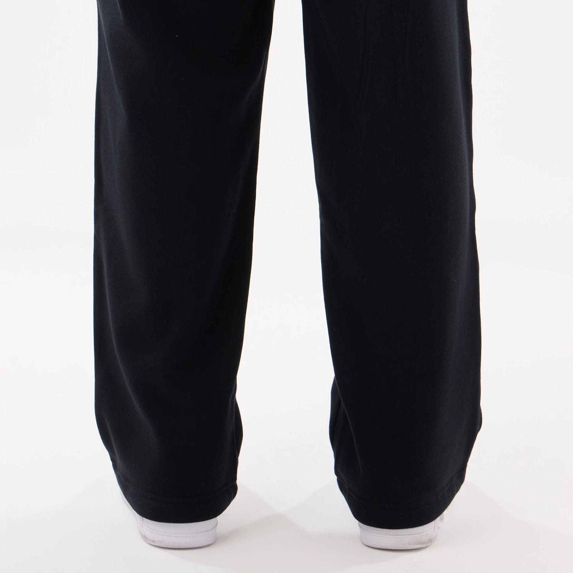 New Era Black Straight Legged Joggers-kentox