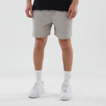 New Era NEC Logo Beige Oversized Shorts-kentox
