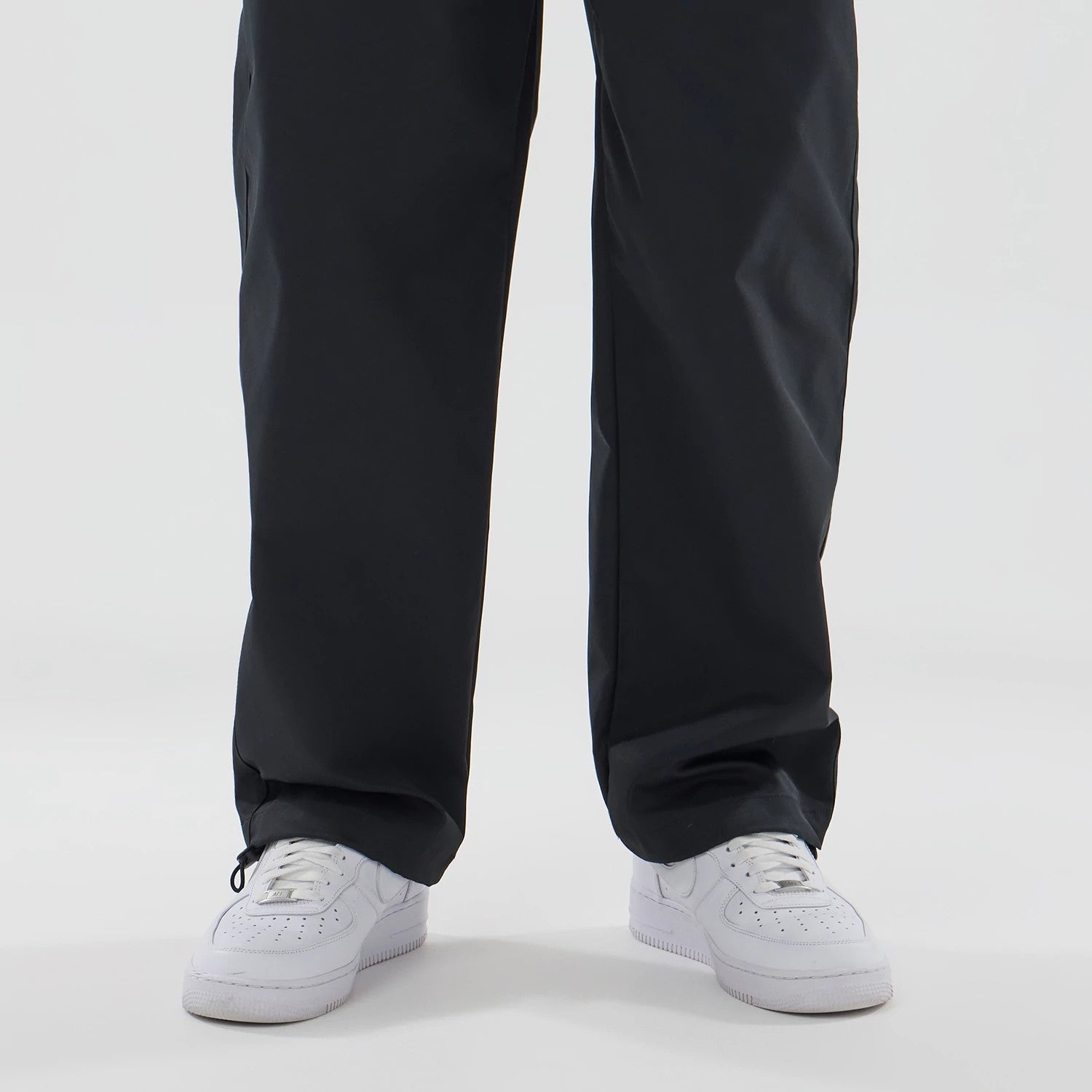New Era NEC Logo Black Straight Leg Joggers-kentox