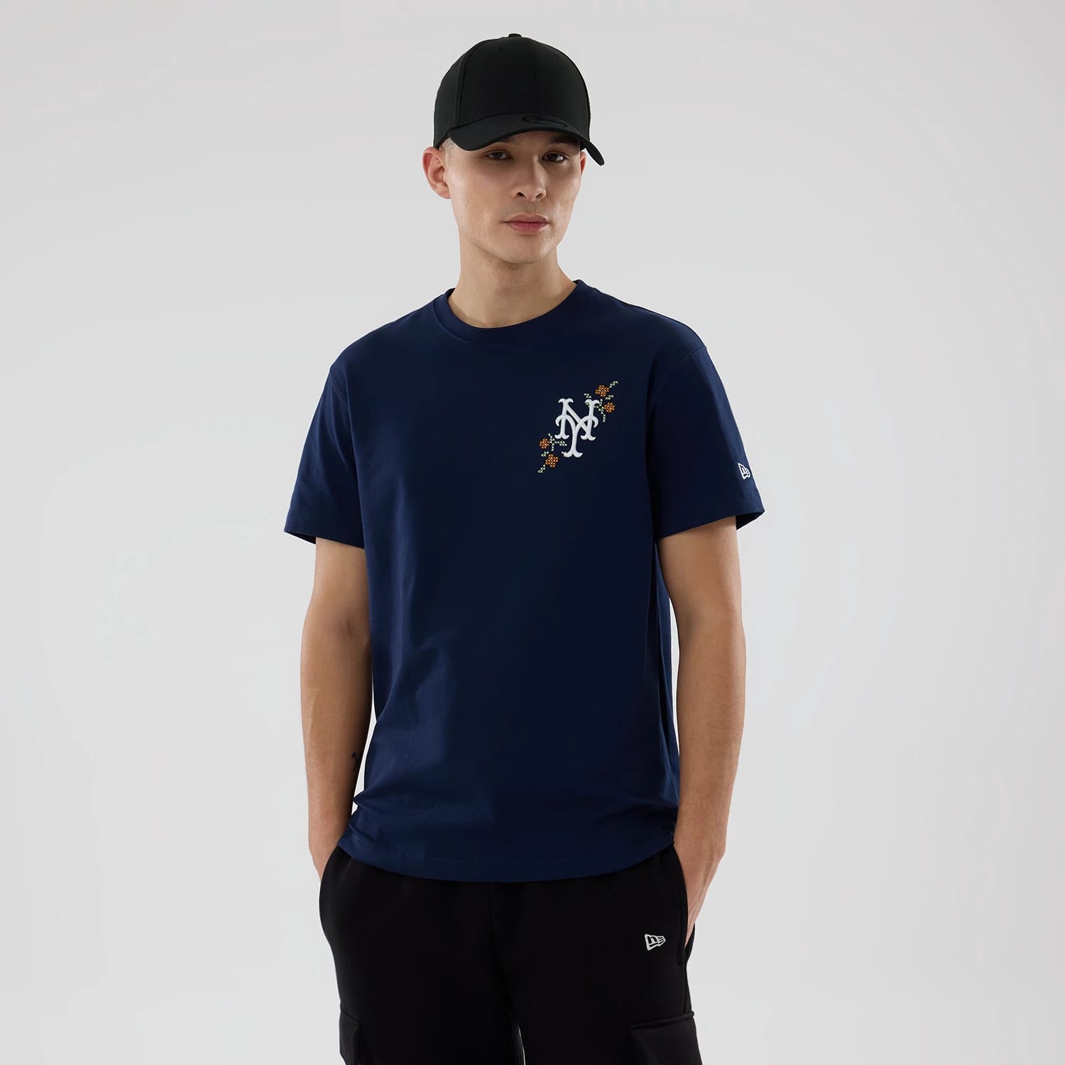 New York Mets MLB Garden Blue T-Shirt-kentox