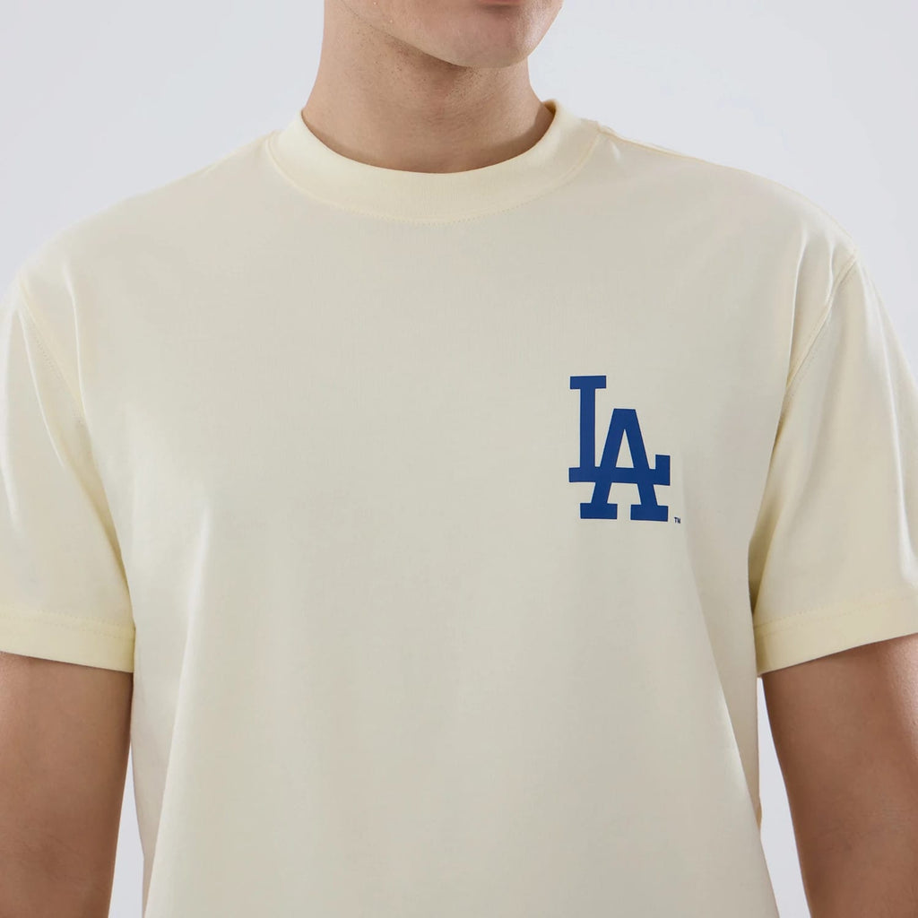 LA Dodgers MLB City Series Cream T-Shirt-kentox