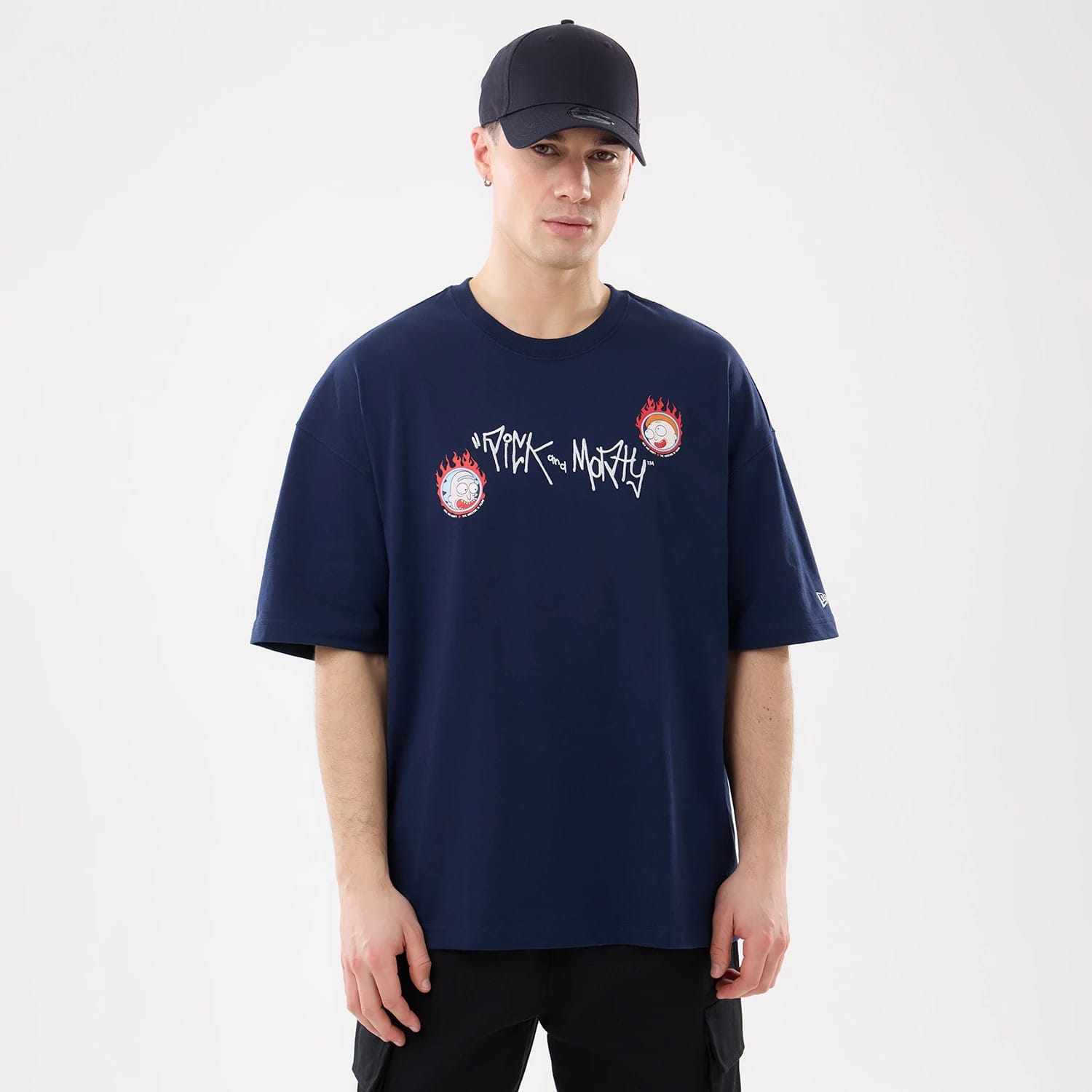 Rick And Morty Blue T-Shirt-kentox