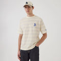 LA Dodgers MLB Border Cream Oversized T-Shirt-kentox