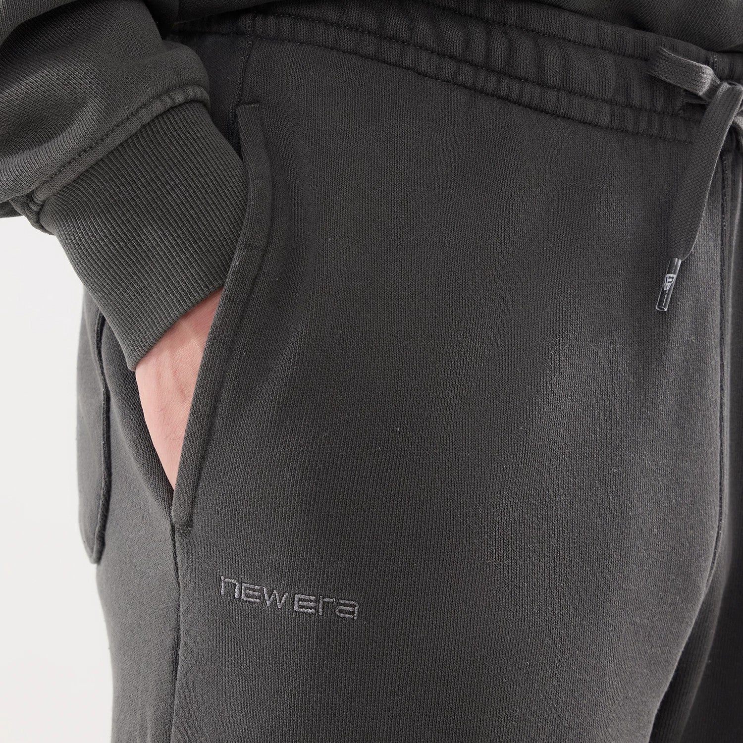 New Era Originators Black Straight Leg Joggers-kentox