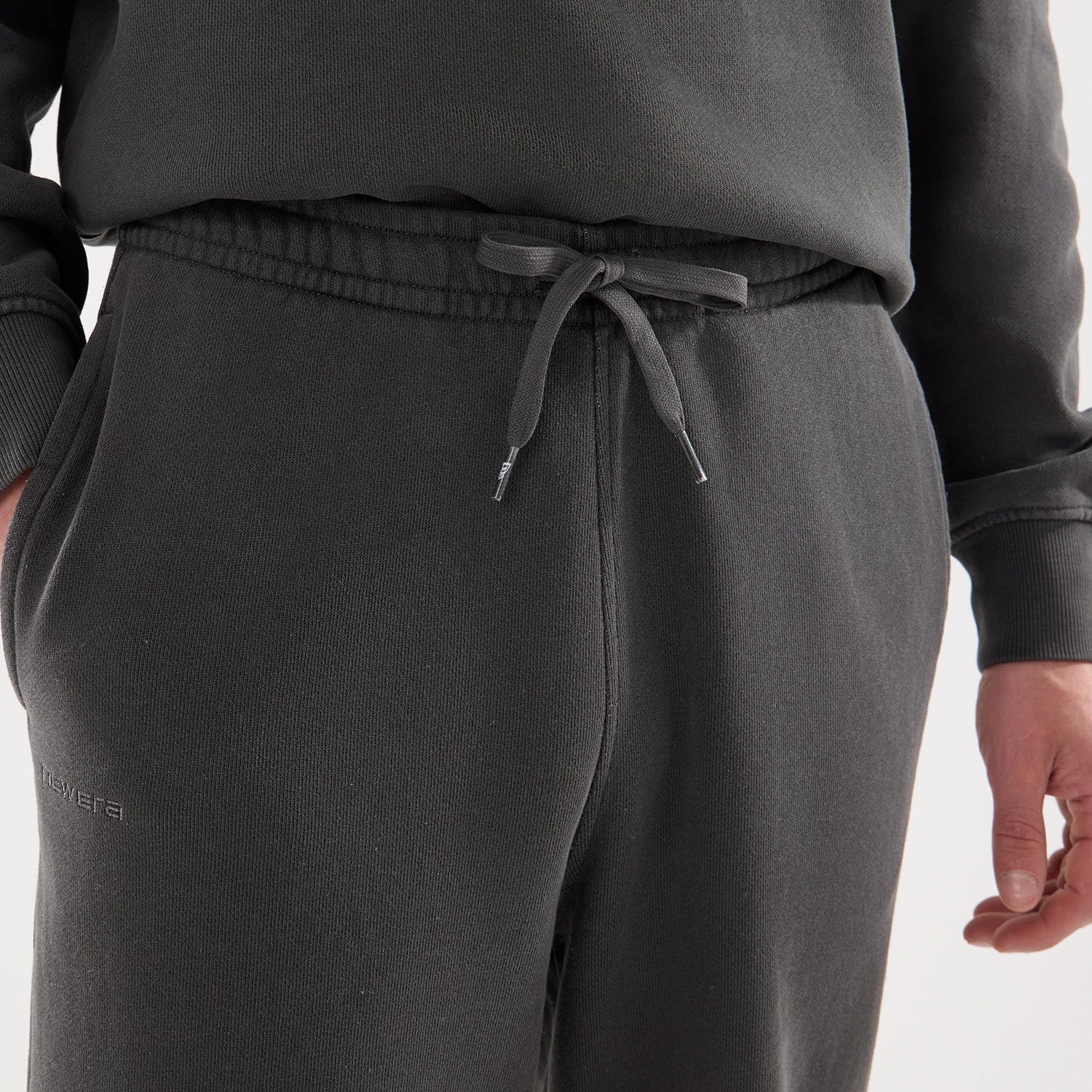 New Era Originators Black Straight Leg Joggers-kentox