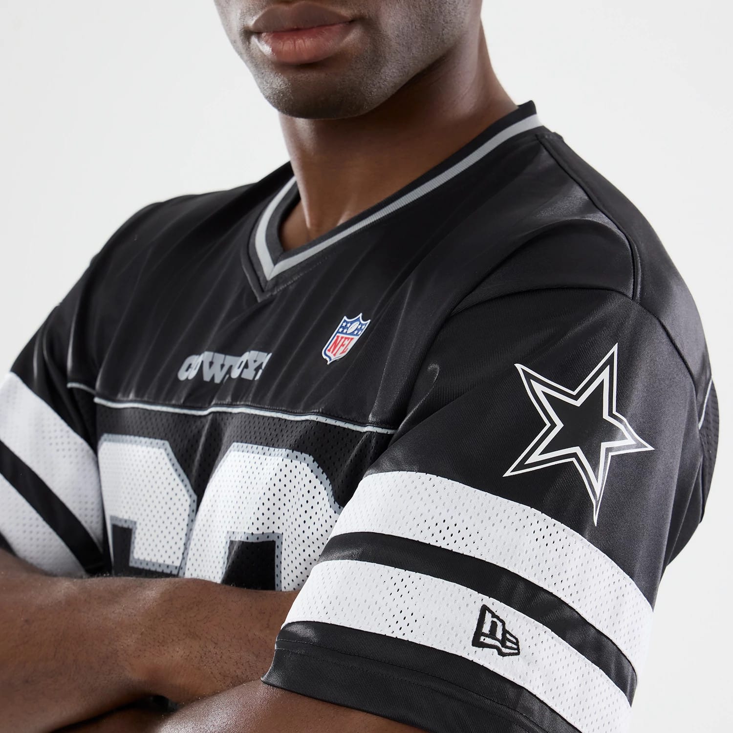 Dallas Cowboys NFL Black Mesh Jersey-kentox