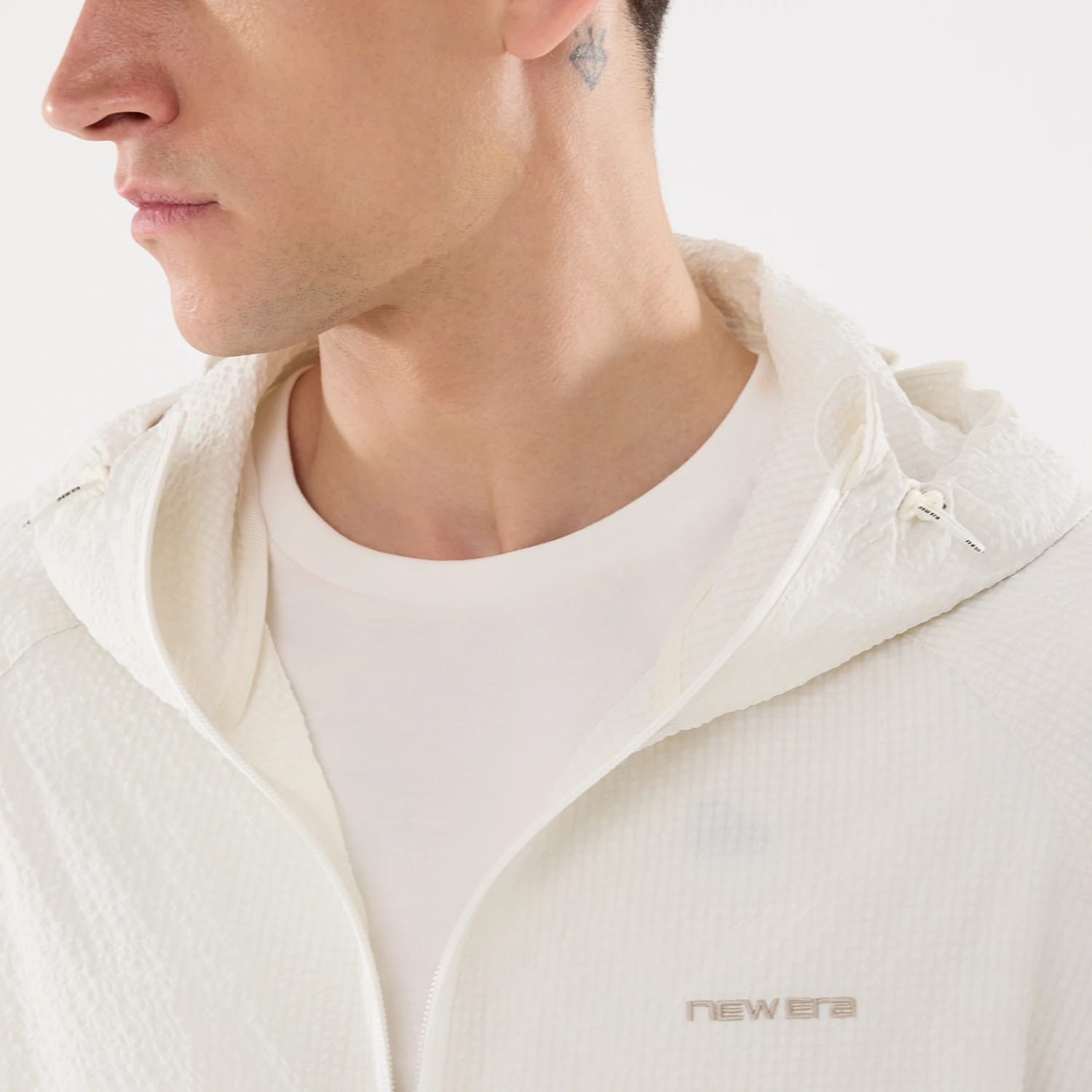 New Era Black Label Open White Jacket-kentox