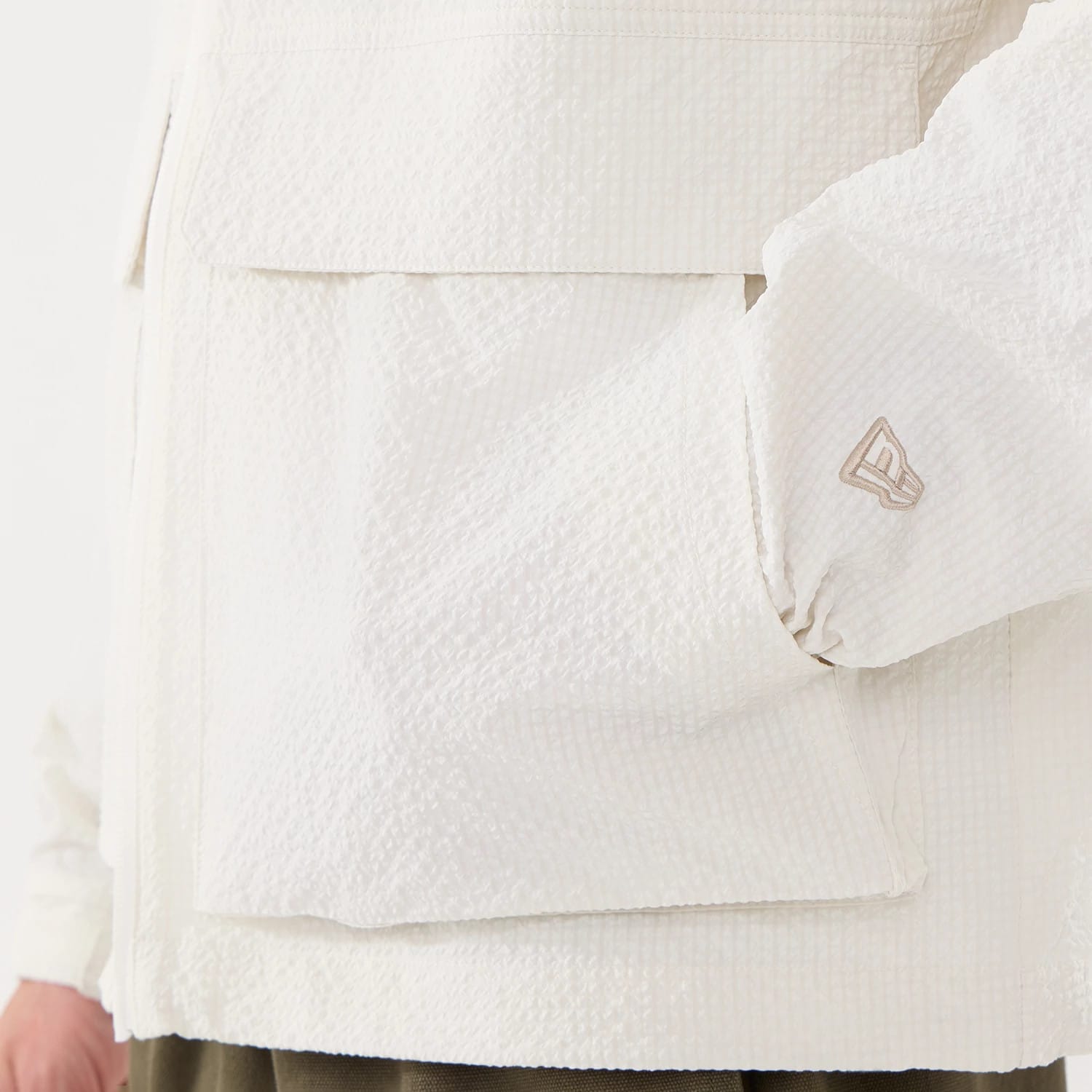 New Era Black Label Open White Jacket-kentox
