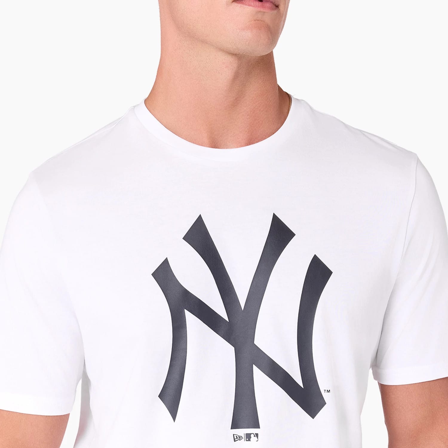 New York Yankees MLB White T-Shirt-kentox
