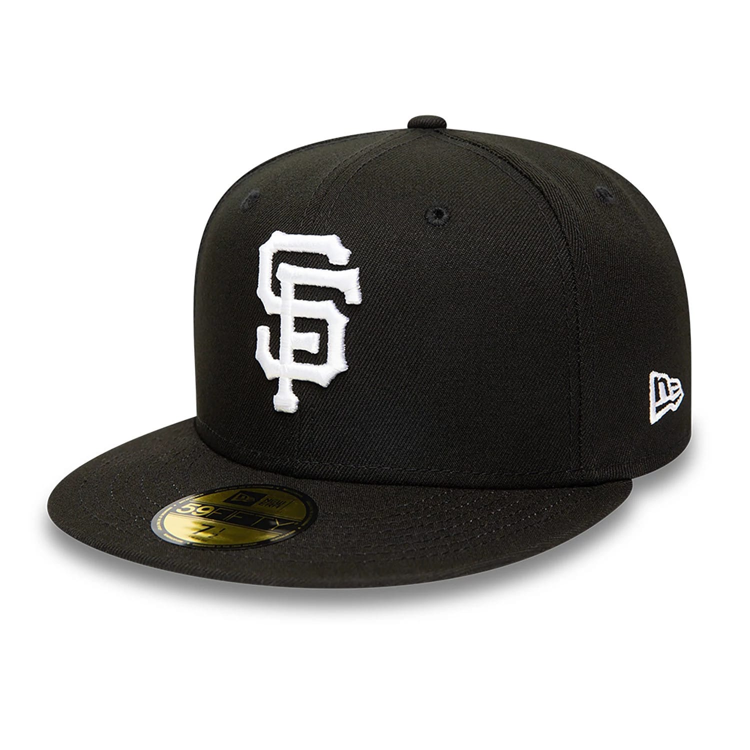 San Francisco Giants MLB Black and White 59FIFTY Fitted Cap-kentox