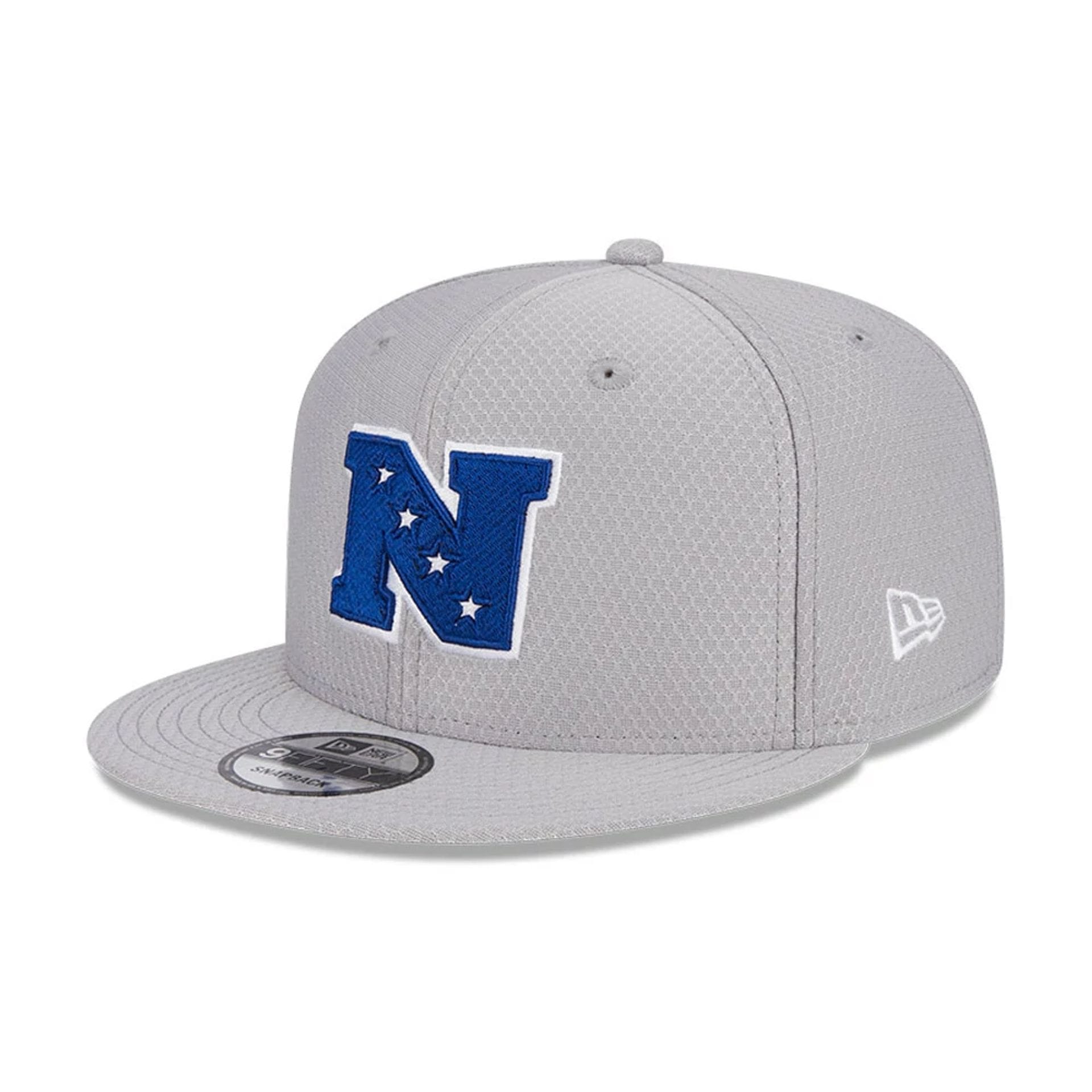 NFL Pro Bowl 2025 NFC Logo Grey 9FIFTY Snapback Adjustable Cap-kentox