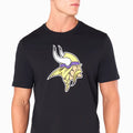 Minnesota Vikings NFL Black T-Shirt-kentox
