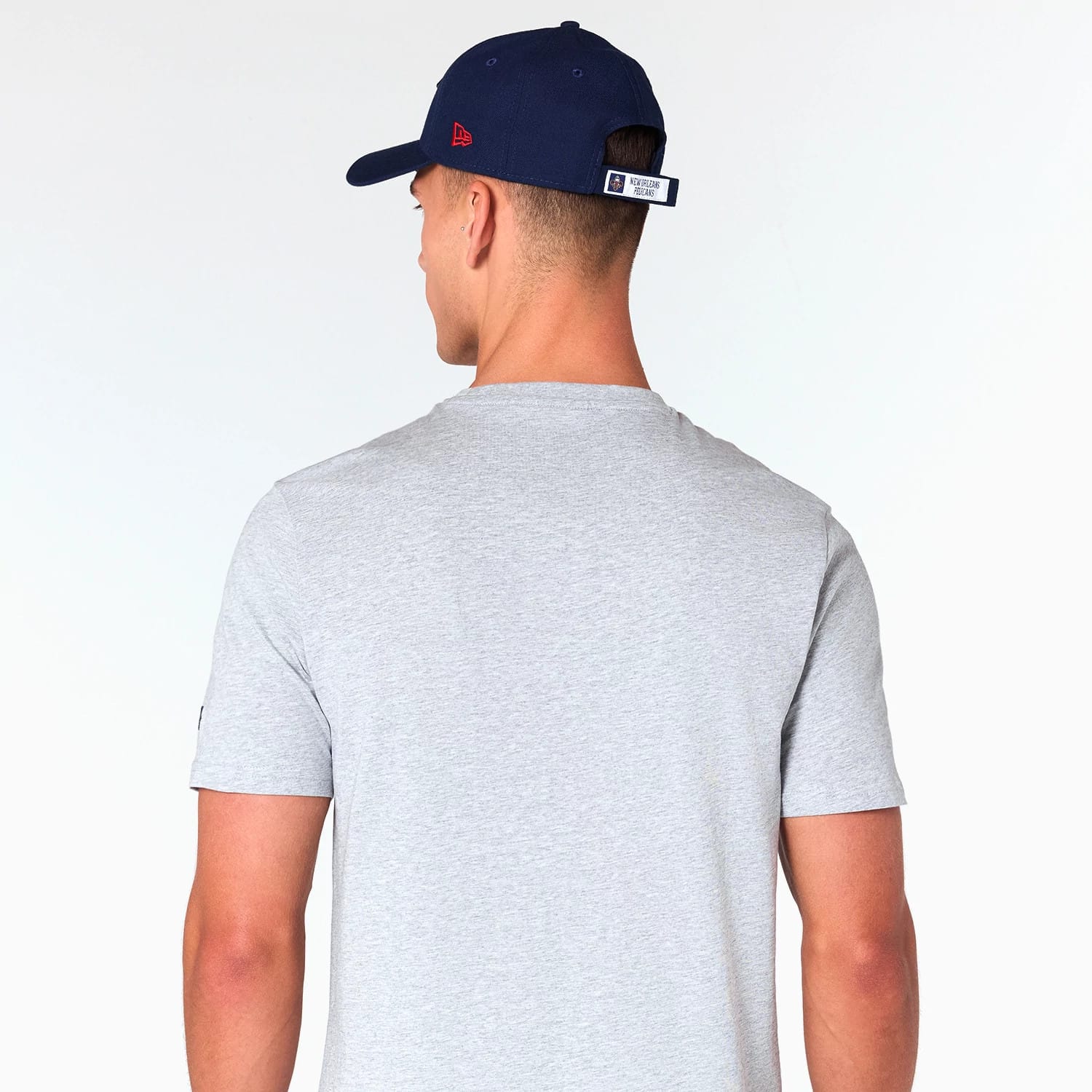 New Orleans Pelicans NBA Grey T-Shirt-kentox