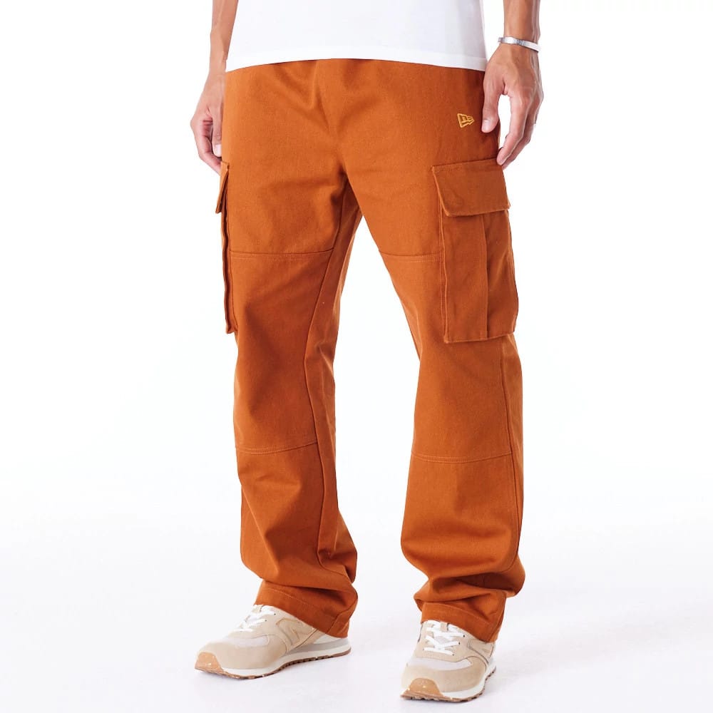 New Era Brown Cargo Trousers-kentox
