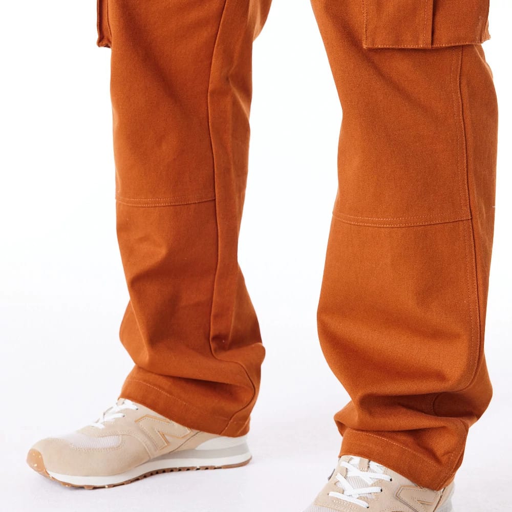 New Era Brown Cargo Trousers-kentox