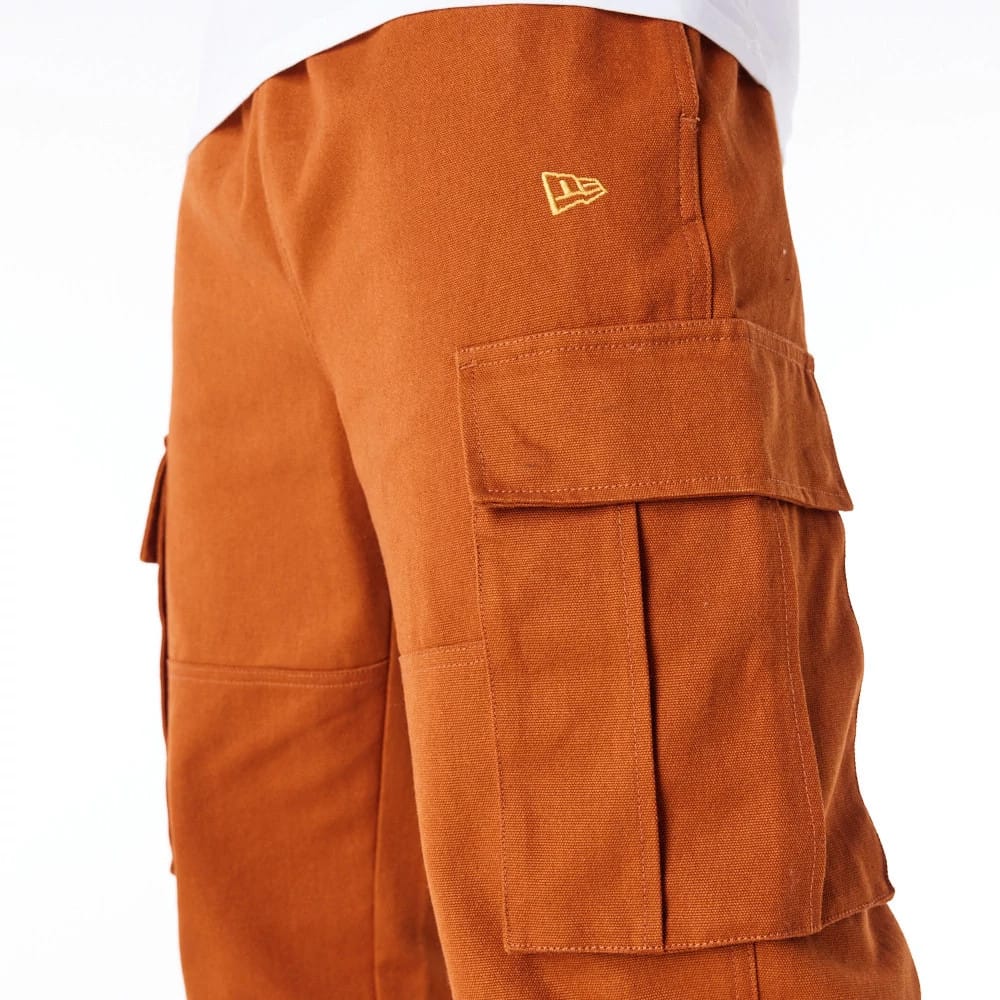 New Era Brown Cargo Trousers-kentox