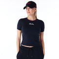 New Era Womens Black Slim T-Shirt-kentox