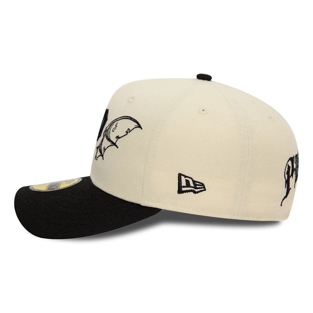 Pittsburgh Pirates MLB Team Wings Light Beige 59FIFTY Fitted Cap-kentox
