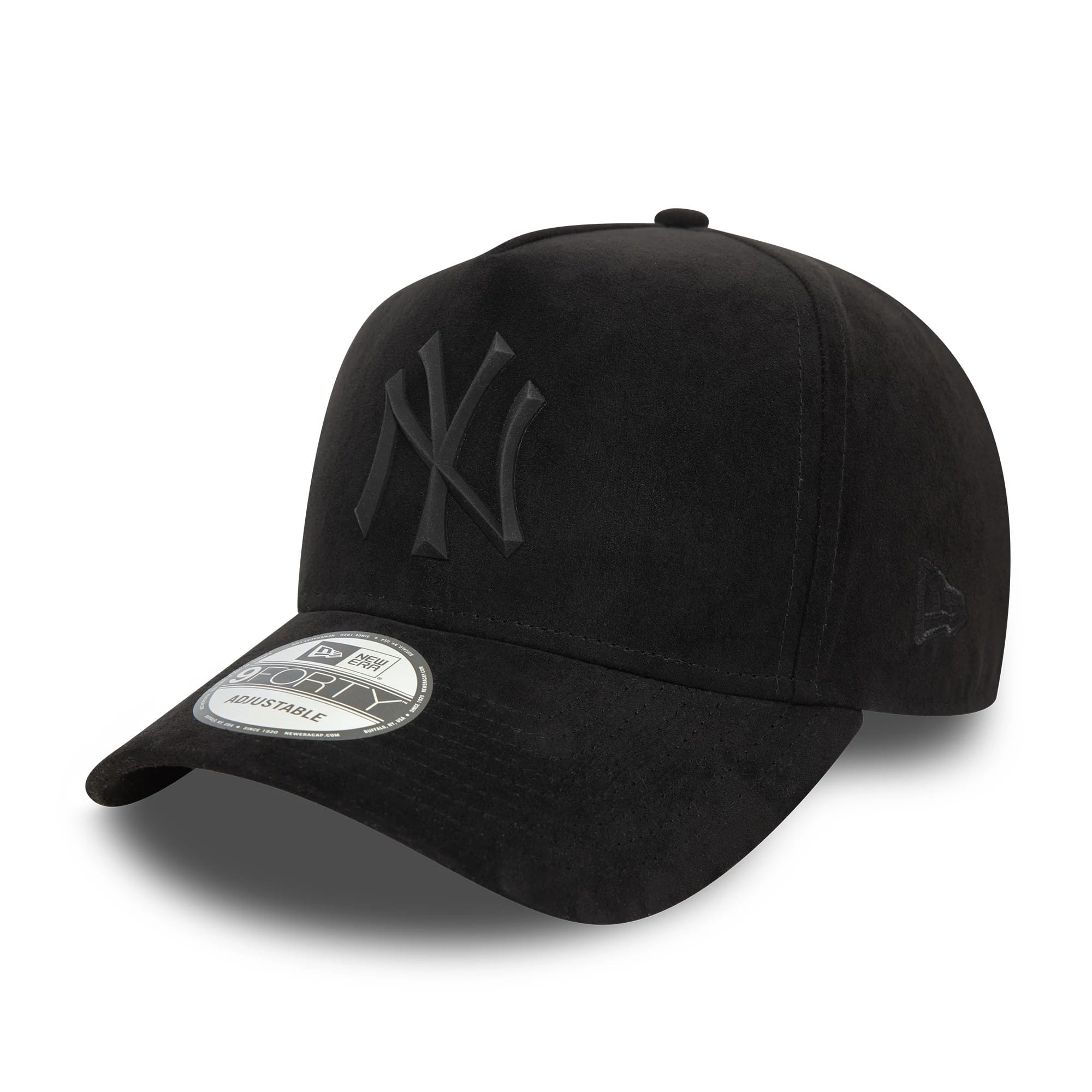 New York Yankees Faux Suede Black 9FORTY E-Frame Cap-kentox