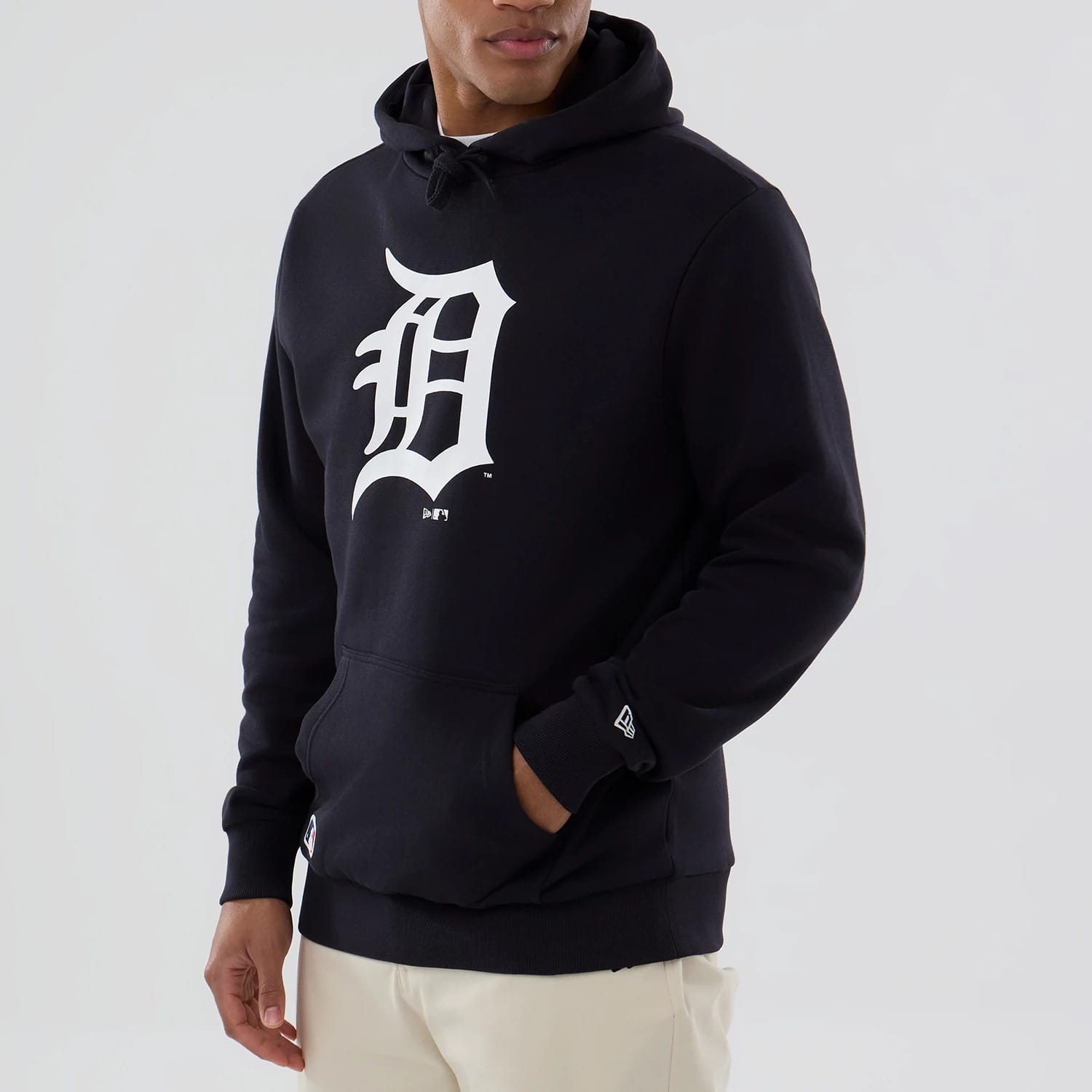 Detroit Tigers MLB Navy Pullover Hoodie-kentox