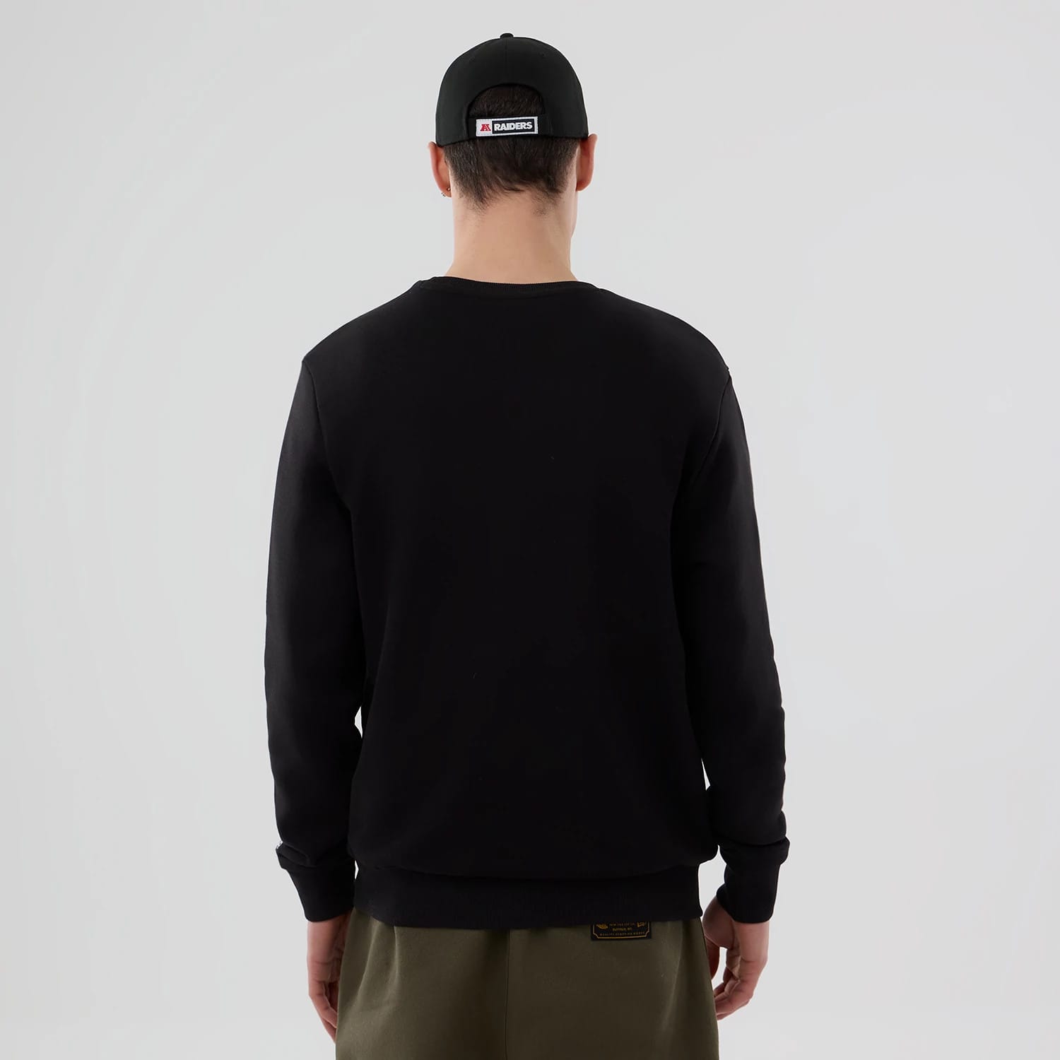 Las Vegas Raiders NFL Black Crew Neck Sweater-kentox
