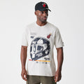 Miami Heat Modern Driver Light Beige T-Shirt-kentox