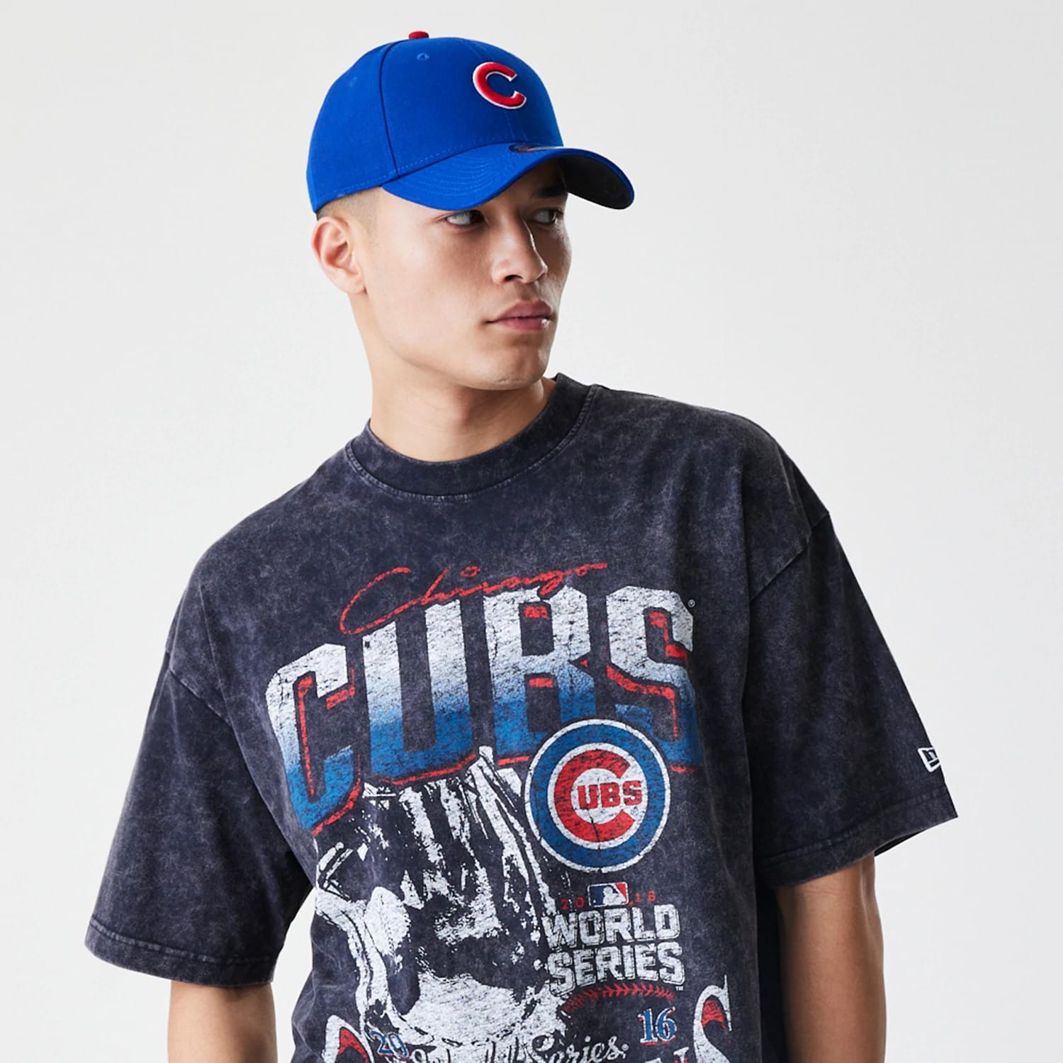 Chicago Cubs Sport Classic Black T-Shirt-kentox