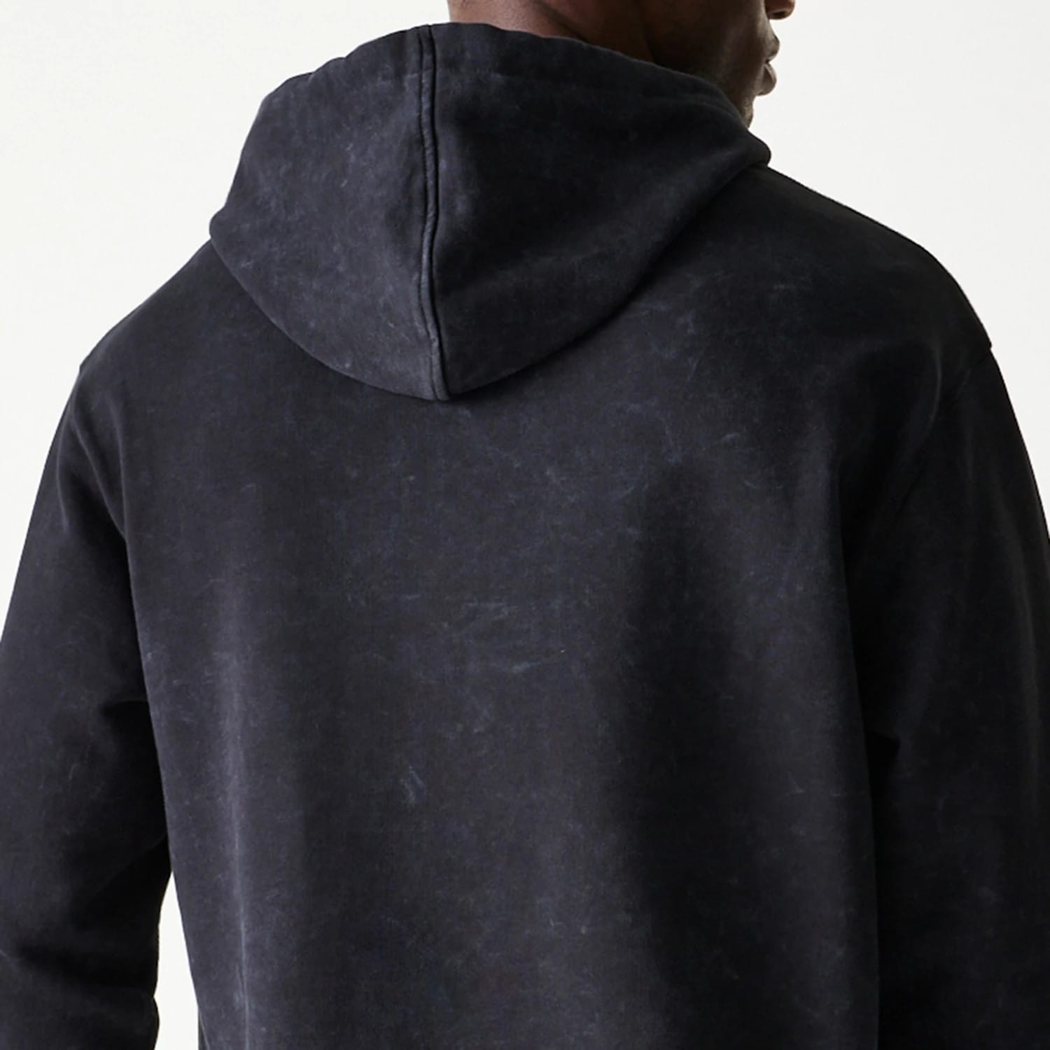 New England Patriots NFL Games Premium Apparel Black Oversized Pullover Hoodie-kentox