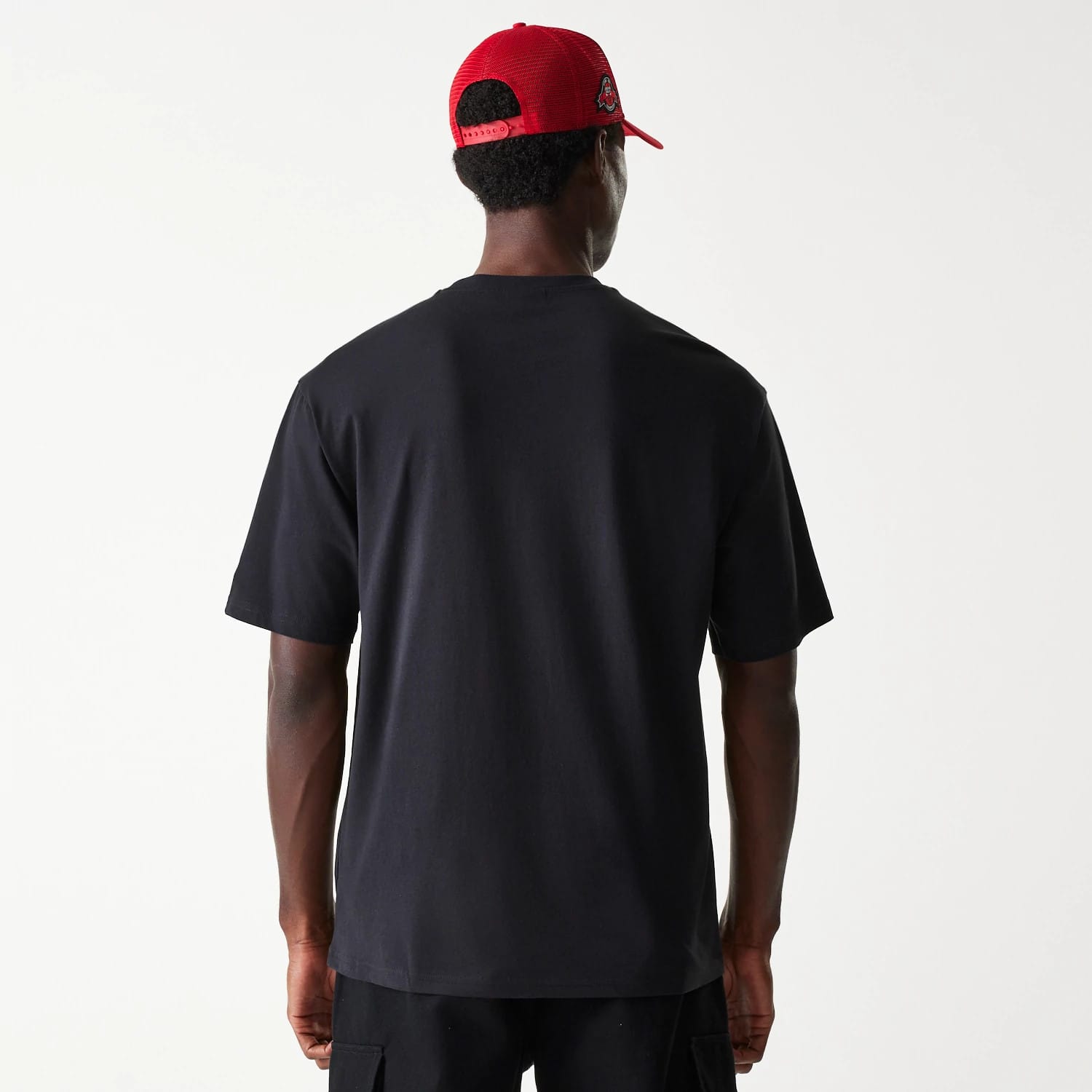 Chicago Bulls NBA Palm Tree Black Oversized T-Shirt-kentox