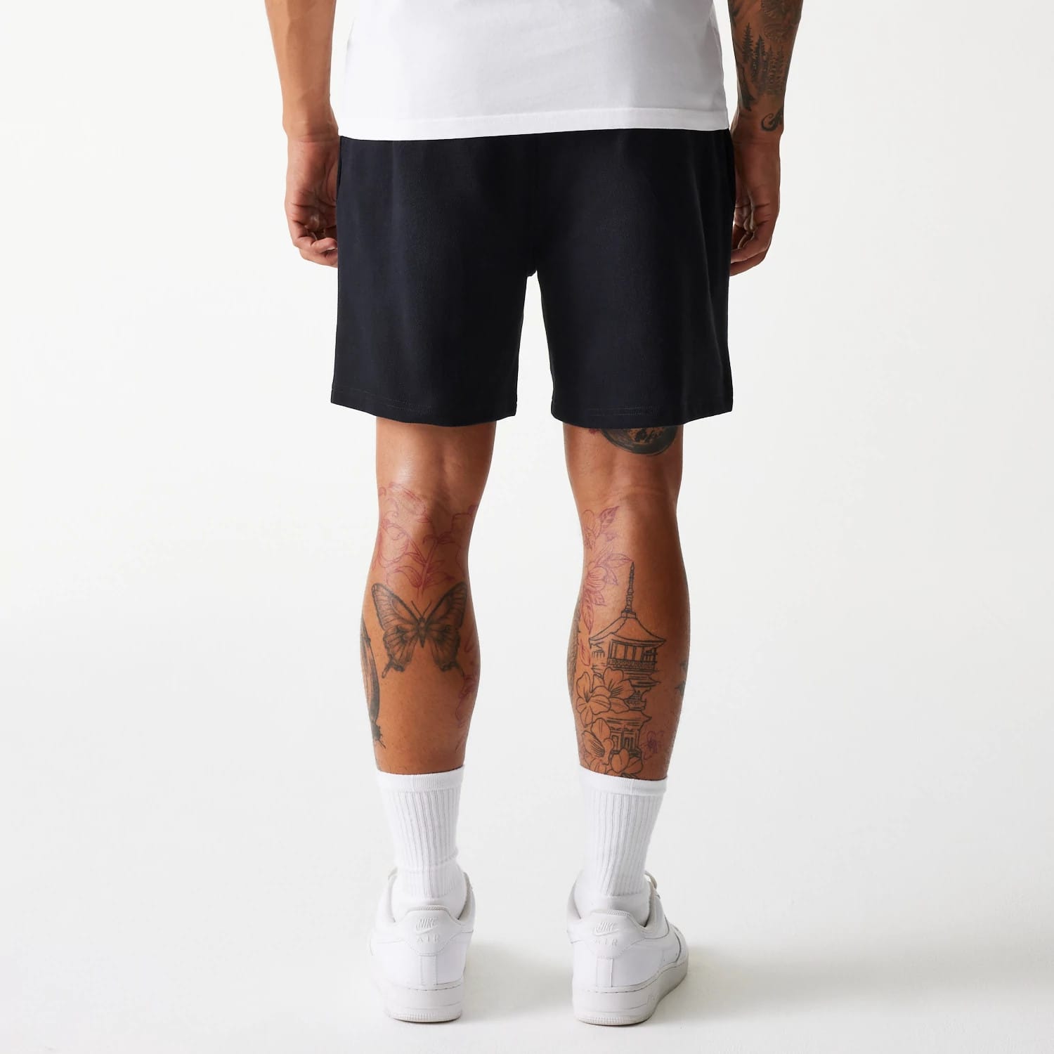 LA Dodgers MLB Pique Black Shorts-kentox