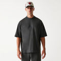 Chicago Bulls NBA Washed Grey Box T-Shirt-kentox