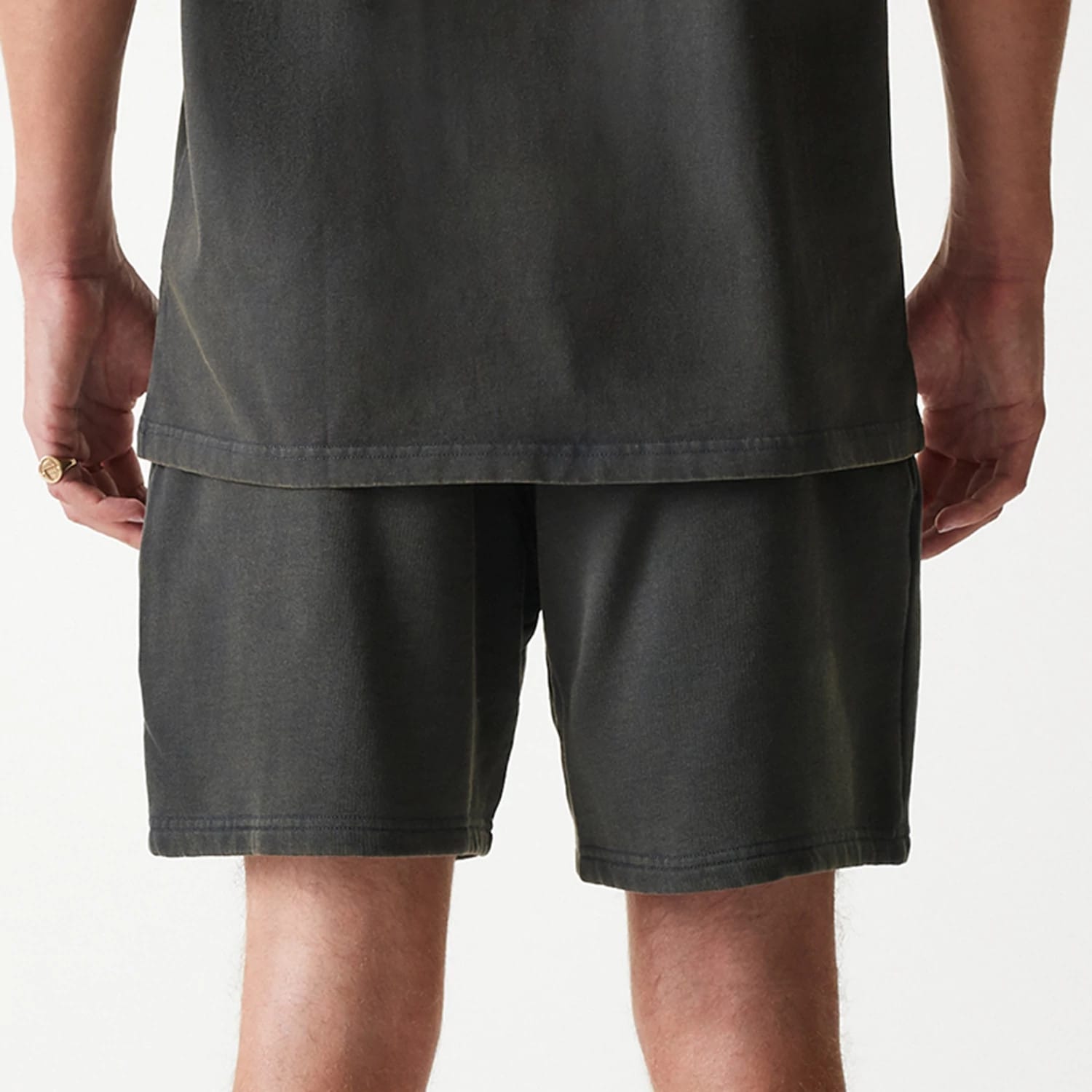 Chicago Bulls NBA Washed Grey Shorts-kentox