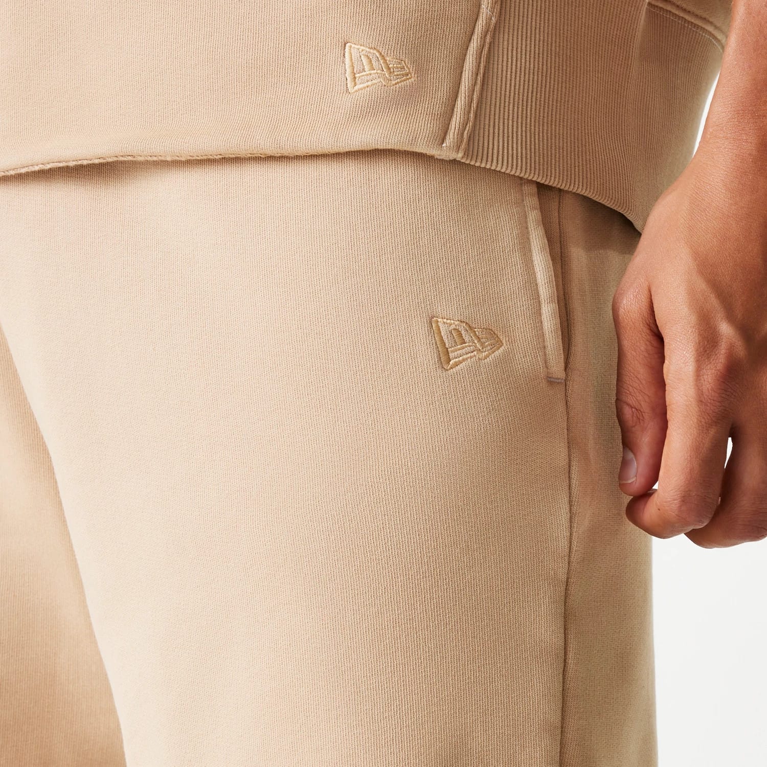 Chicago Bulls NBA Washed Beige Shorts-kentox