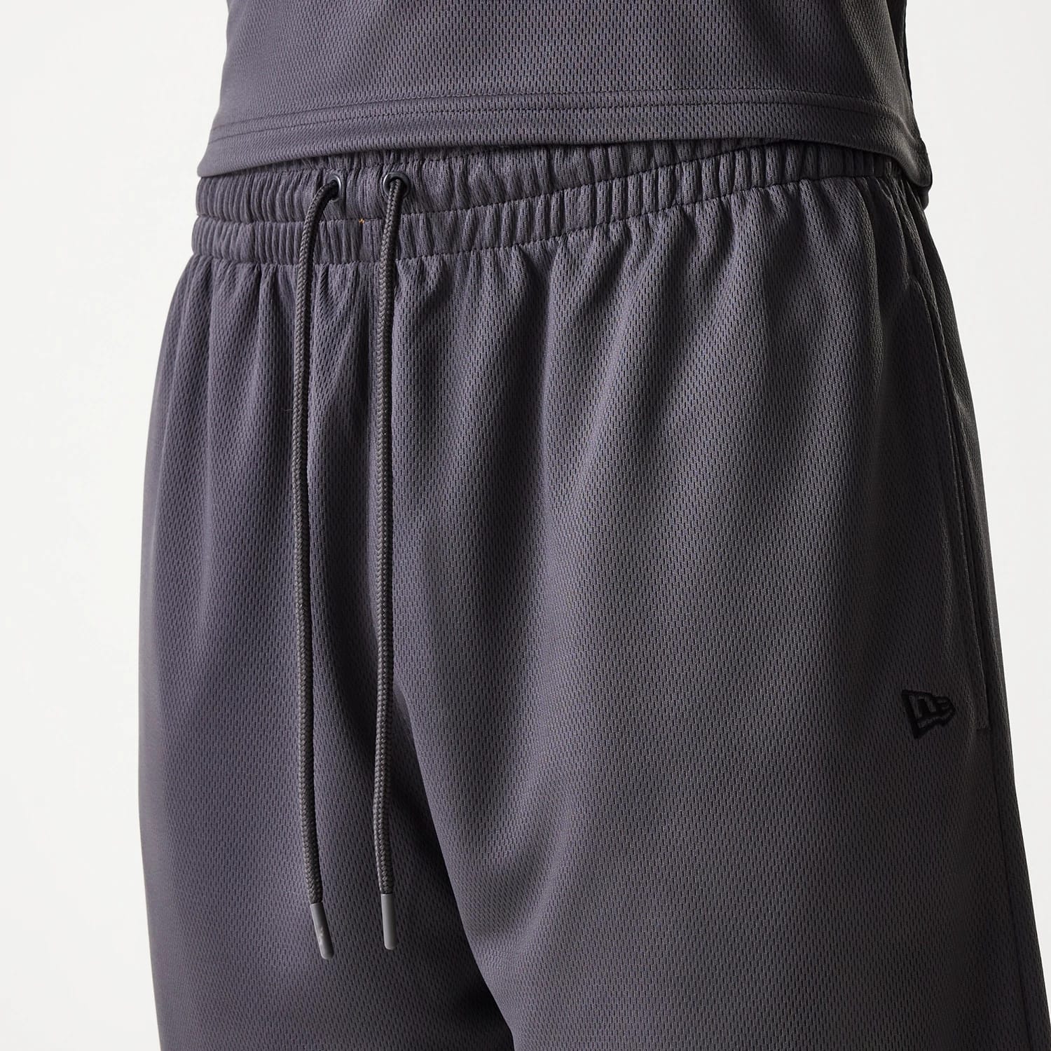 Chicago Bulls NBA Tonal Dark Grey Mesh Shorts-kentox