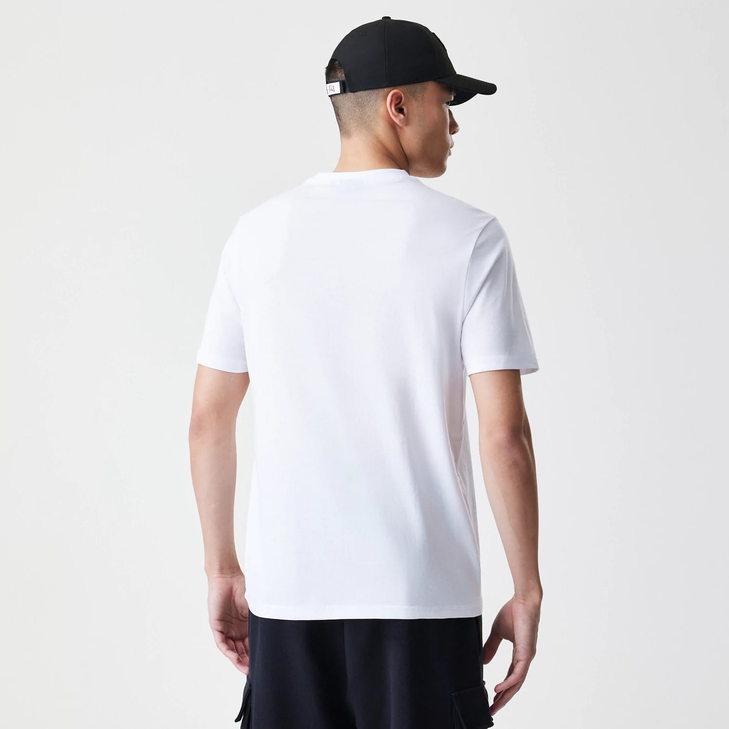 Chicago Bulls NBA Stack Wordmark White T-Shirt-kentox