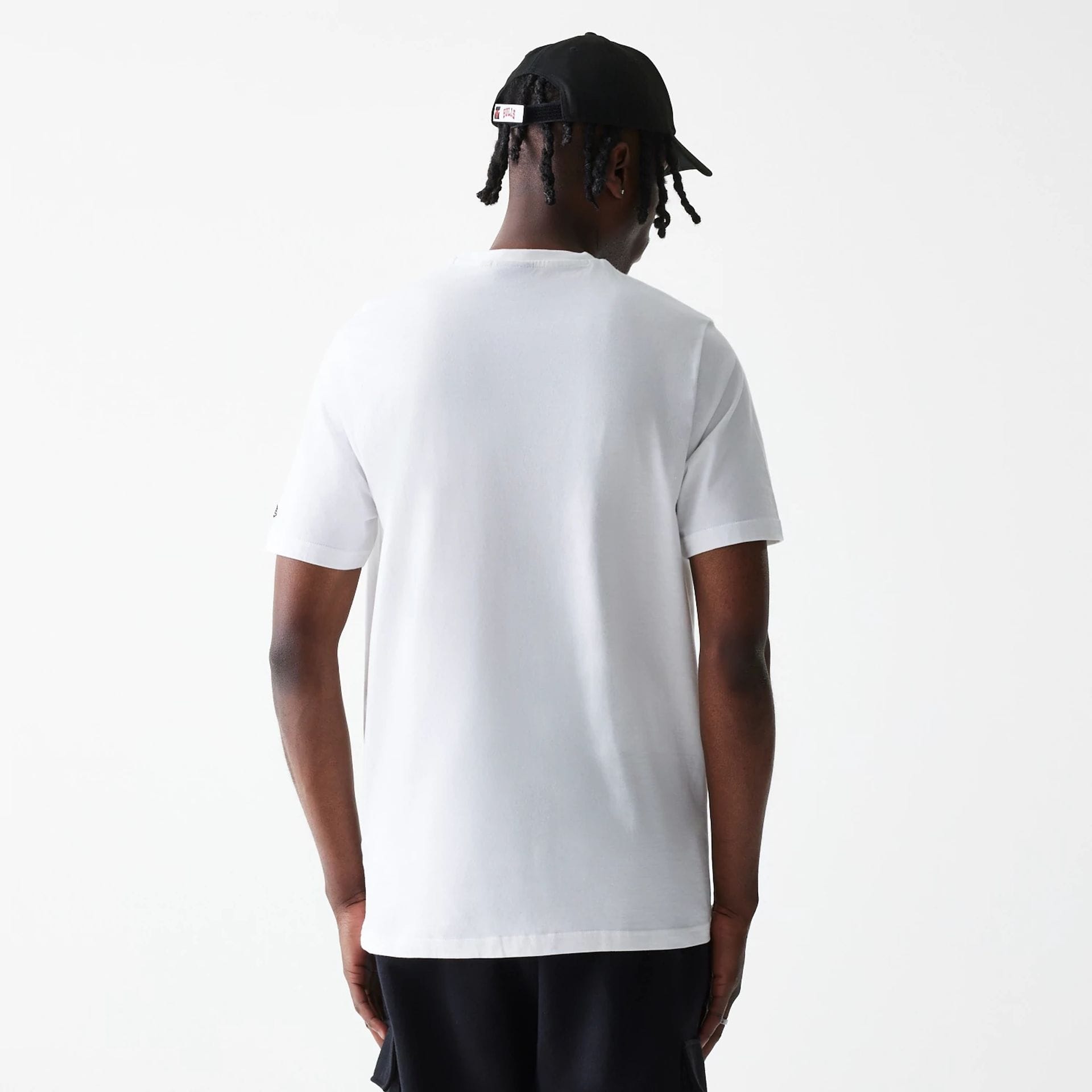 Chicago Bulls NBA Logo White T-Shirt-kentox