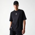 New York Yankees MLB League Essential Black Oversized T-Shirt-kentox