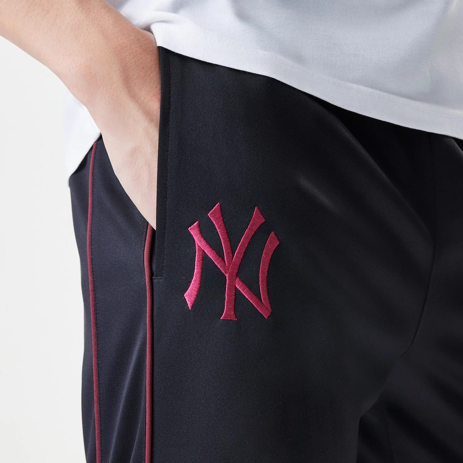 New York Yankees MLB Black Track Pants-kentox